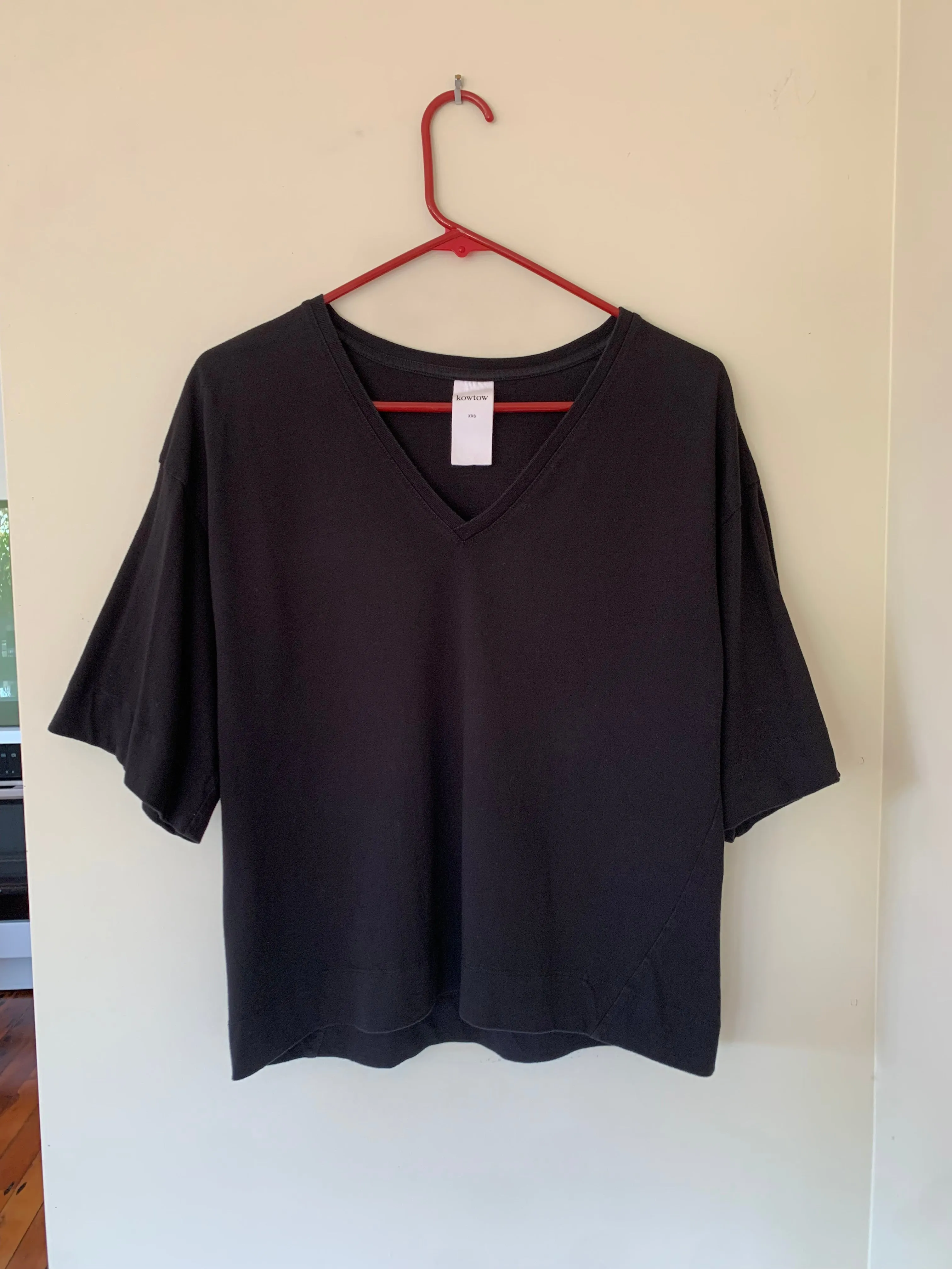 Oversized V Neck Top sold by Kowtow product image thumbnail 2