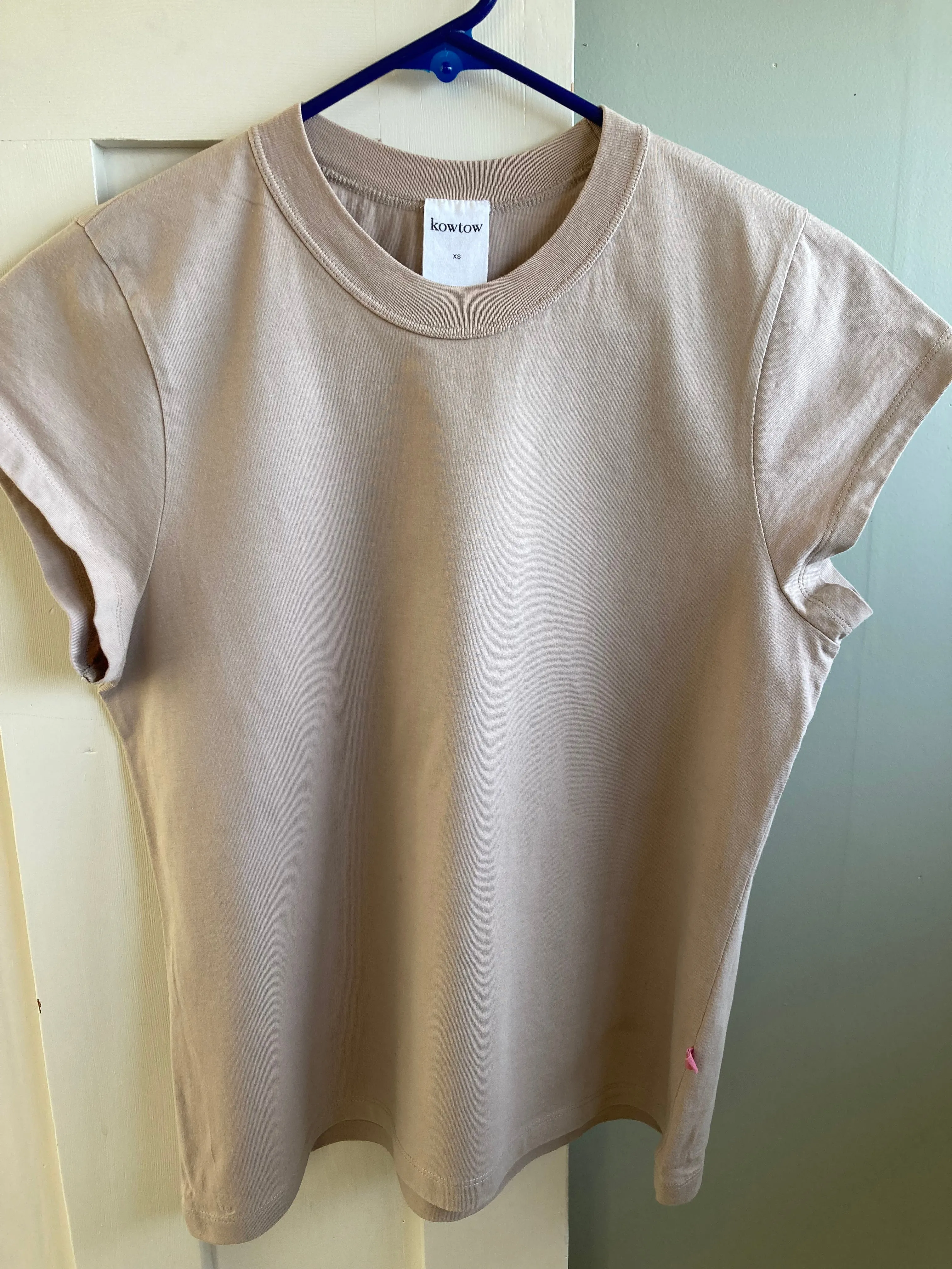 Cap Sleeve Tee sold by Kowtow product image thumbnail 2