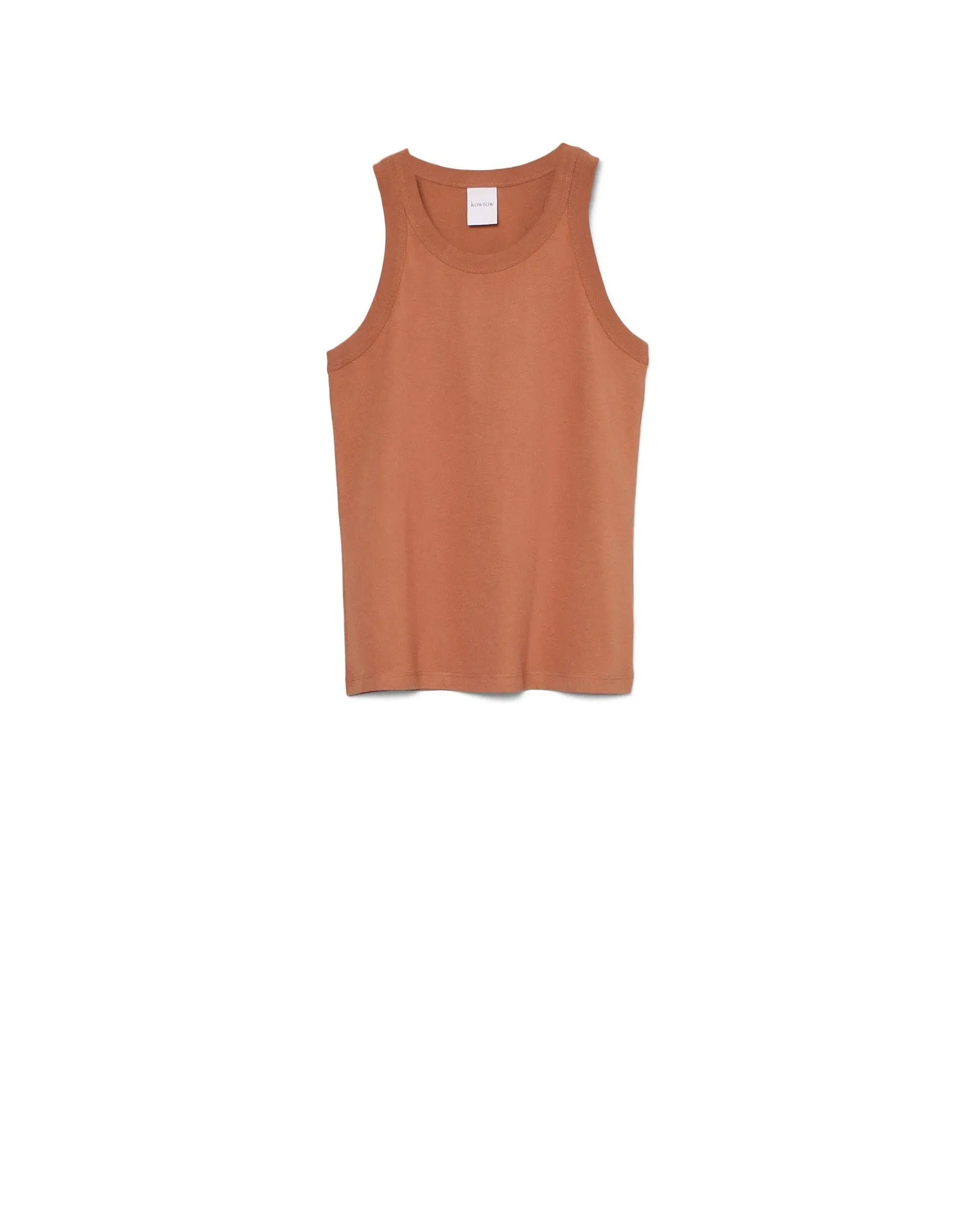 Racer Back Singlet sold by Kowtow