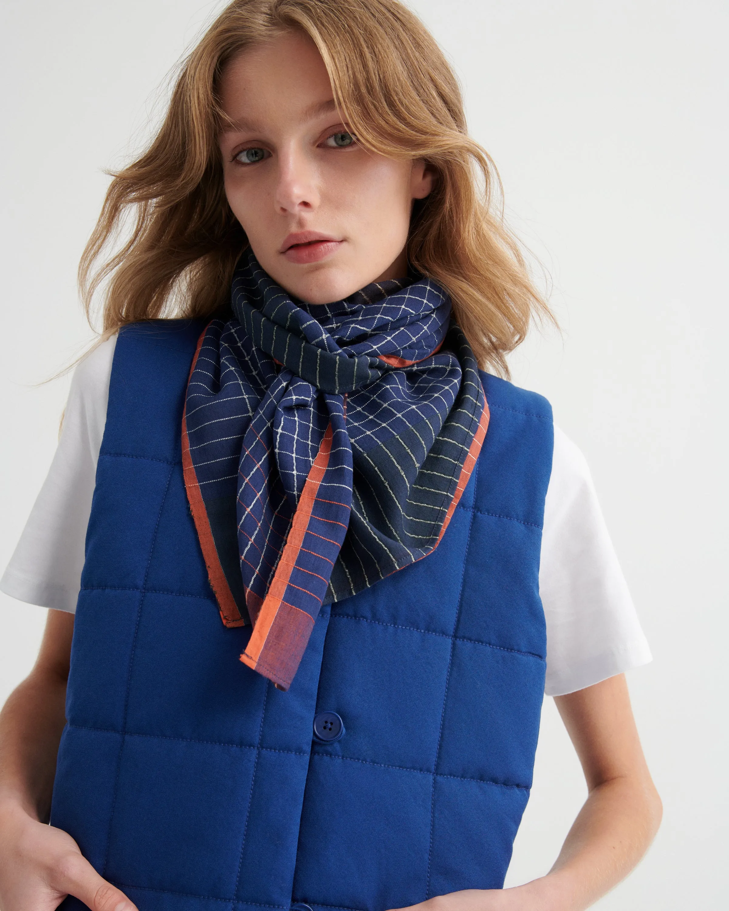 Weft Scarf sold by Kowtow