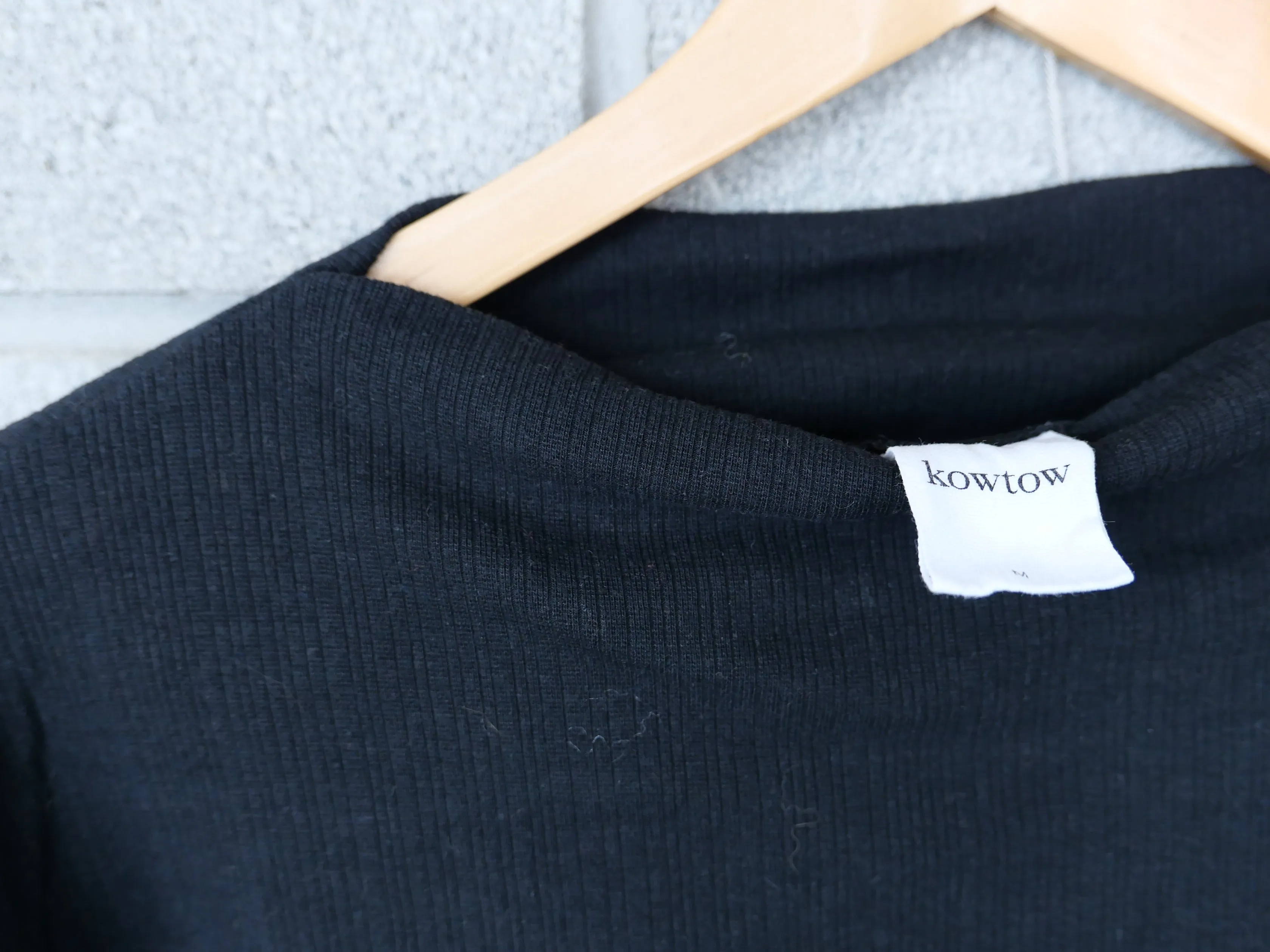 Funnel Neck Dress sold by Kowtow product image thumbnail 4