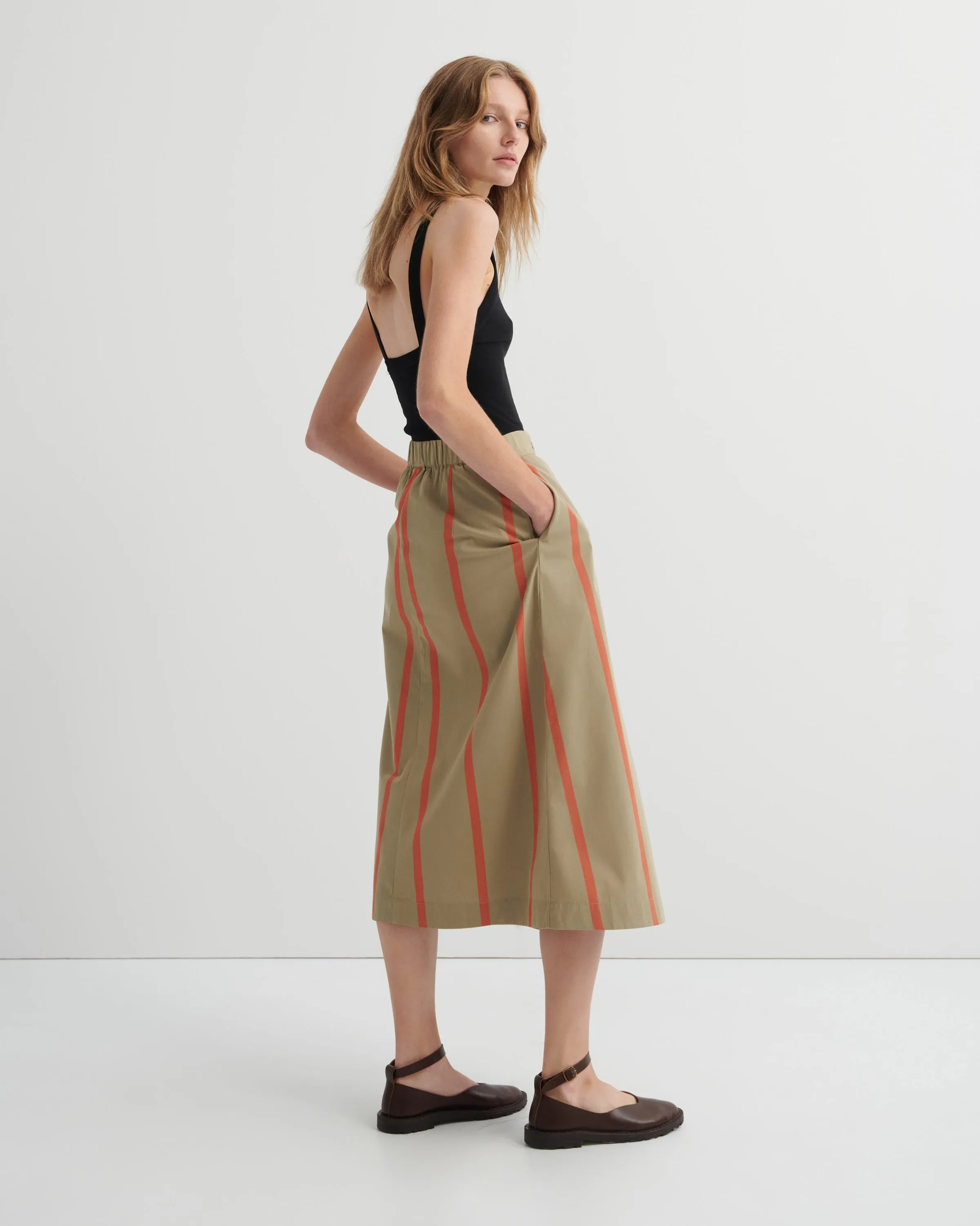 Fold Skirt sold by Kowtow product image thumbnail 3