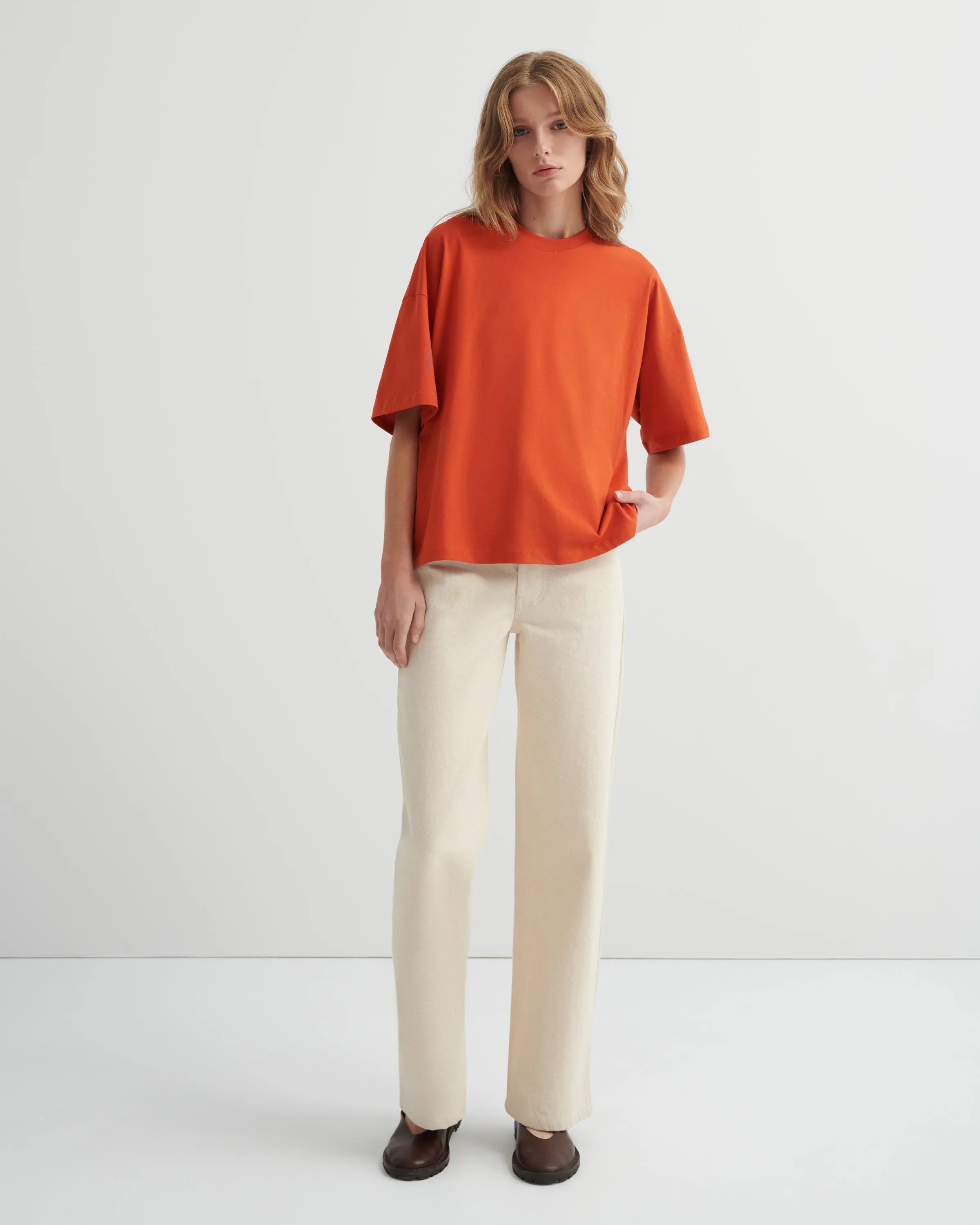 Oversized Boxy Tee sold by Kowtow product image thumbnail 3