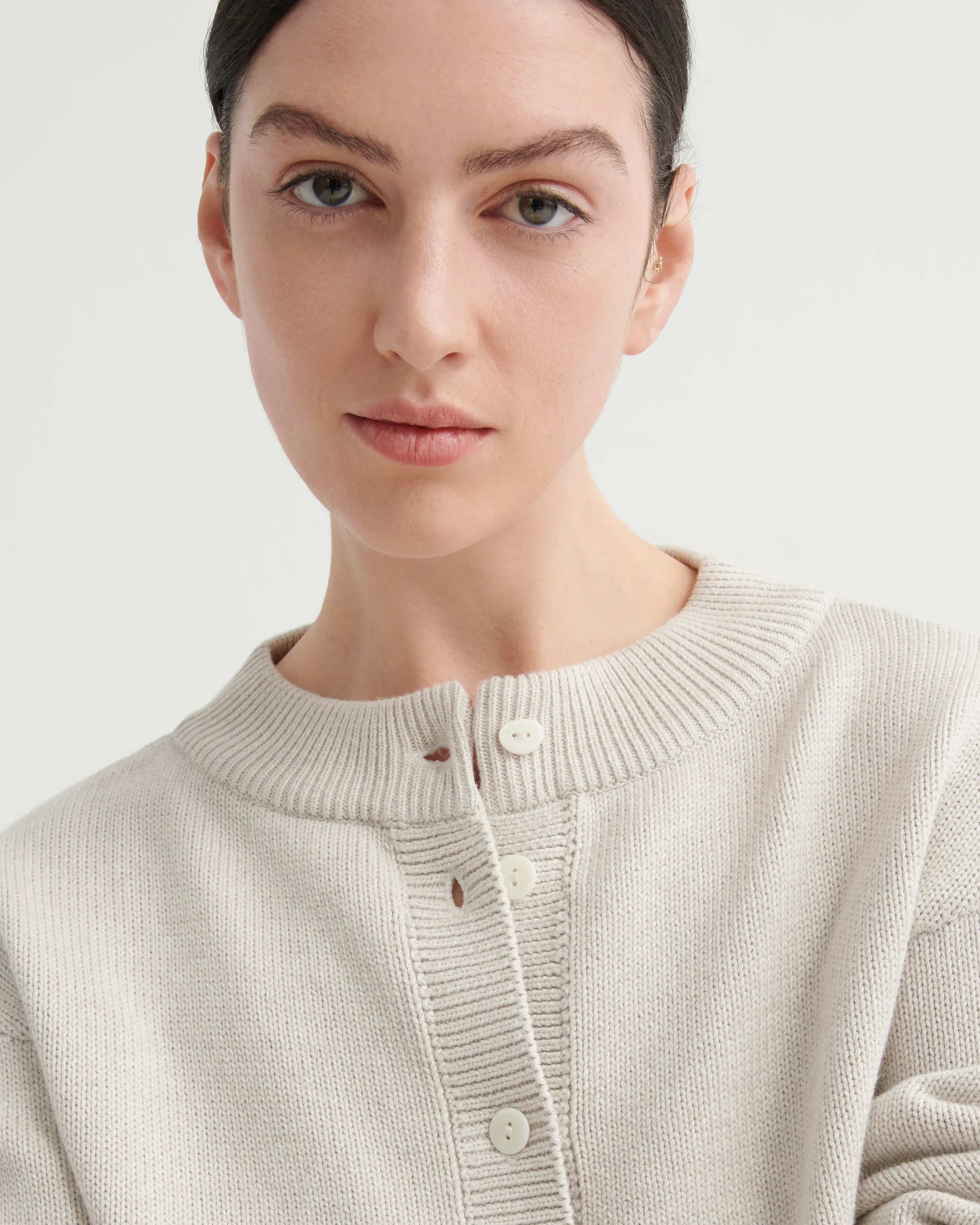 Silhouette Cardigan sold by Kowtow product image thumbnail 4