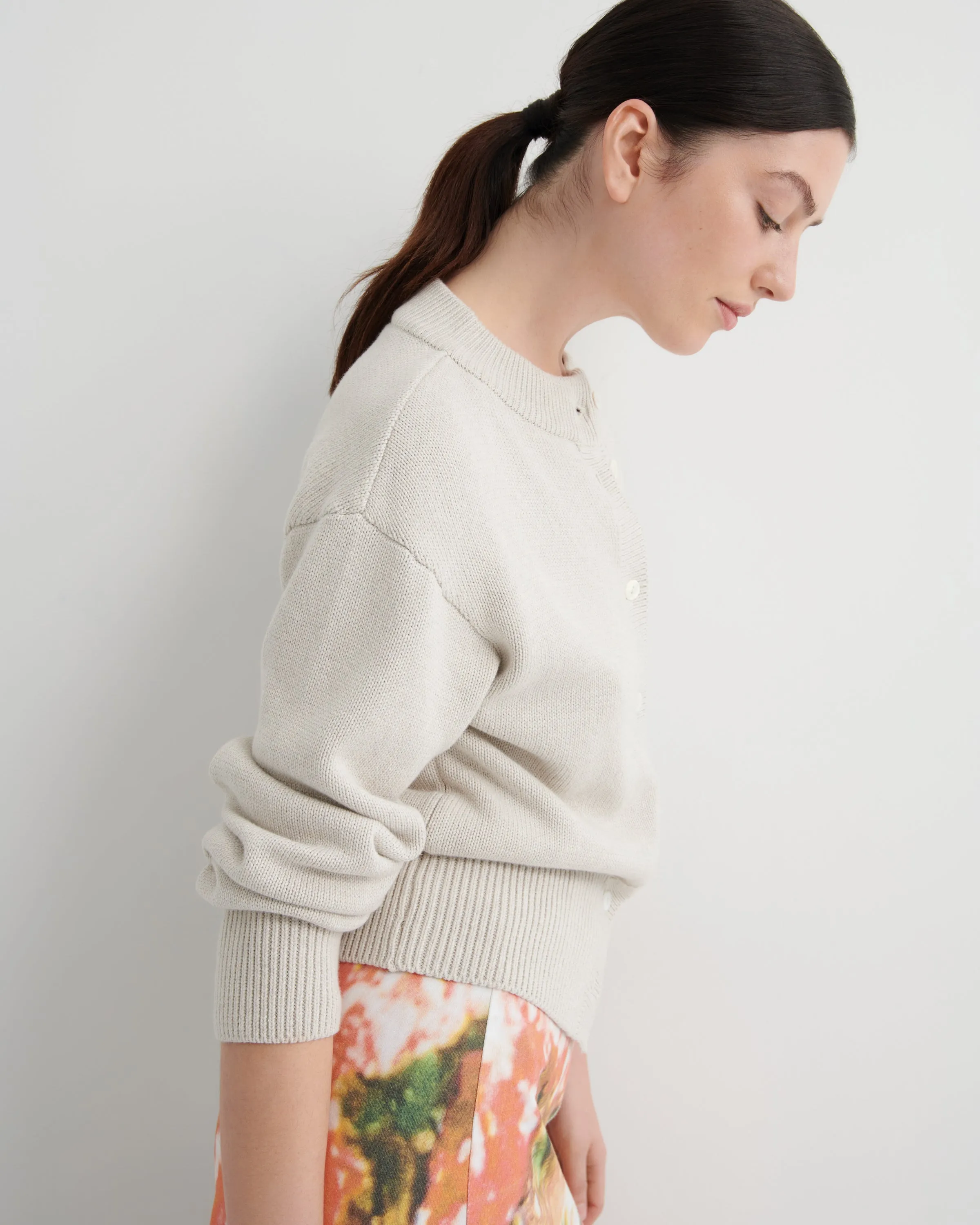 Silhouette Cardigan sold by Kowtow product image thumbnail 2