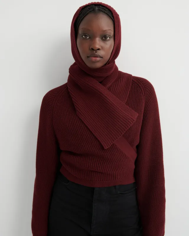 Hood Scarf made by Kowtow