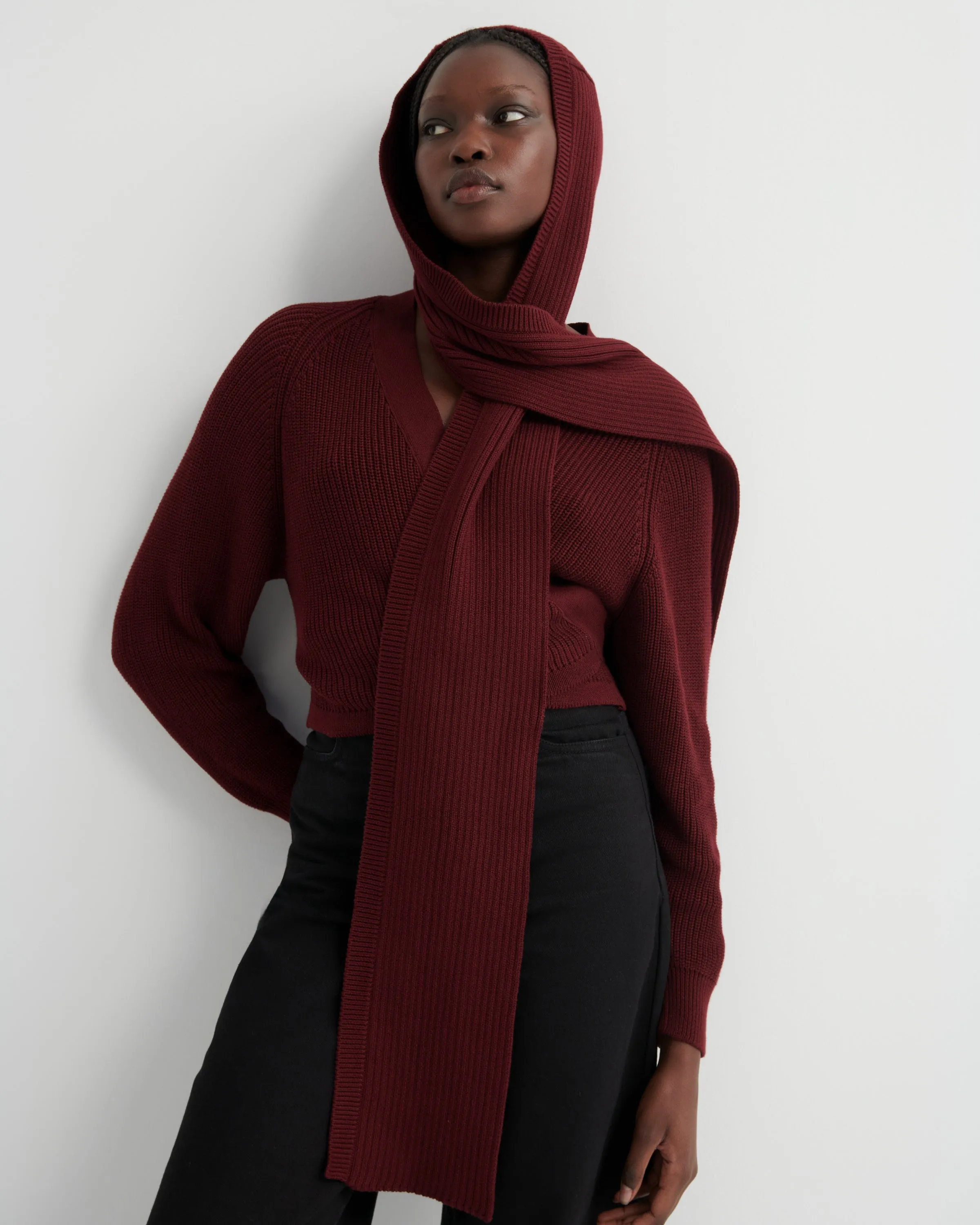Hood Scarf sold by Kowtow product image thumbnail 2