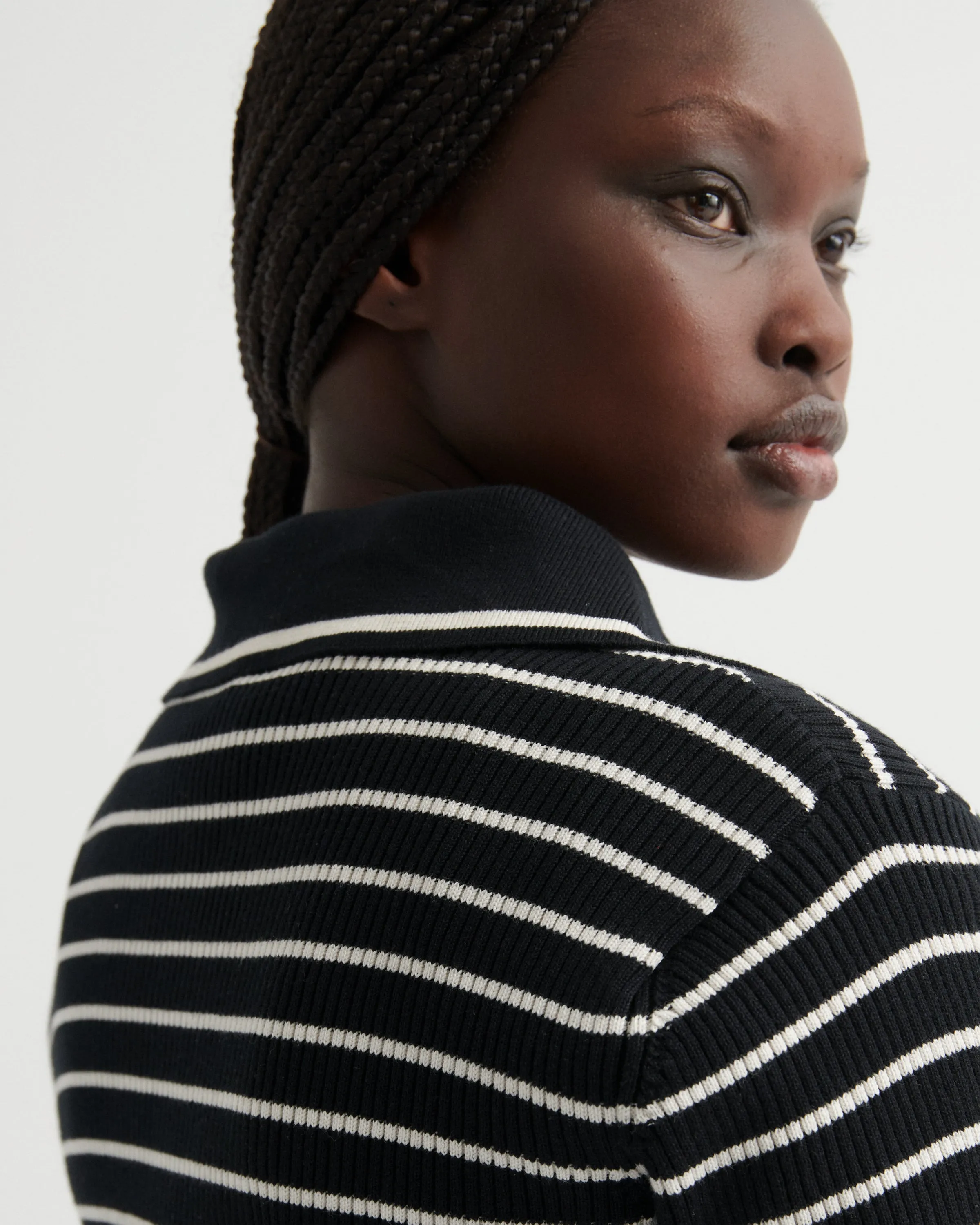 Stripe Polo sold by Kowtow product image thumbnail 4