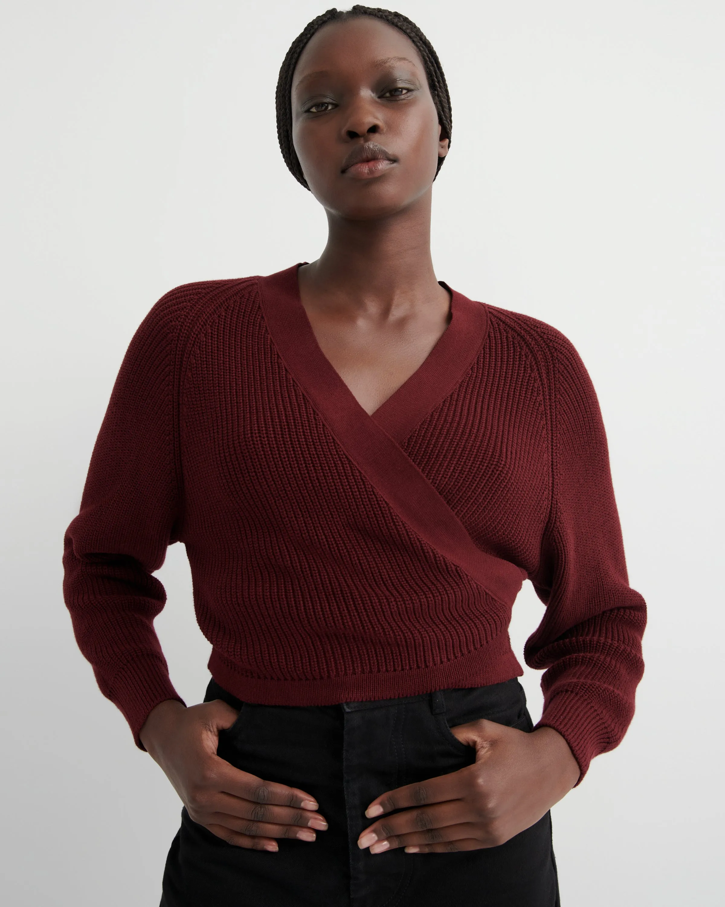 Composure Cardigan sold by Kowtow