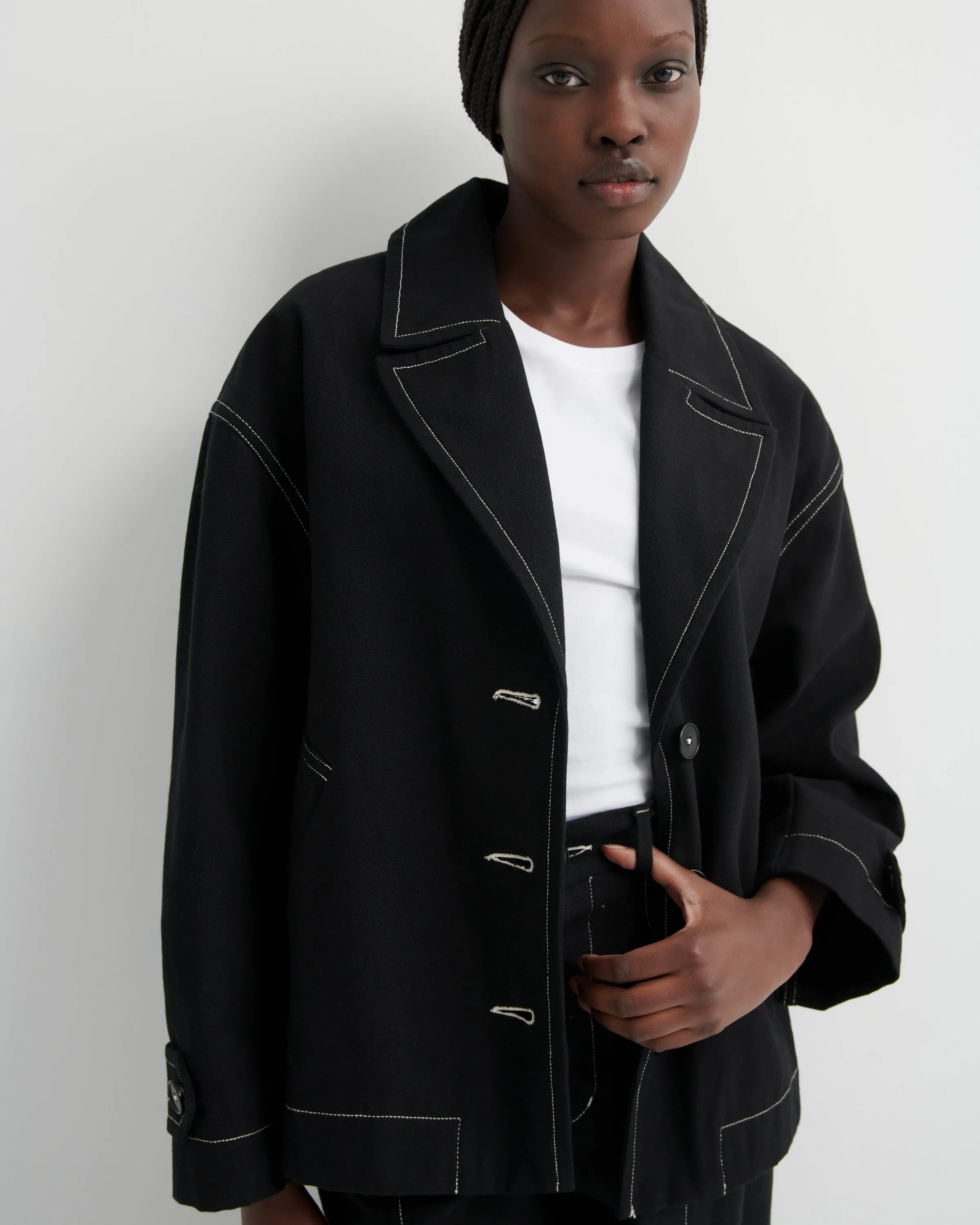 Mural Jacket sold by Kowtow product image thumbnail 3