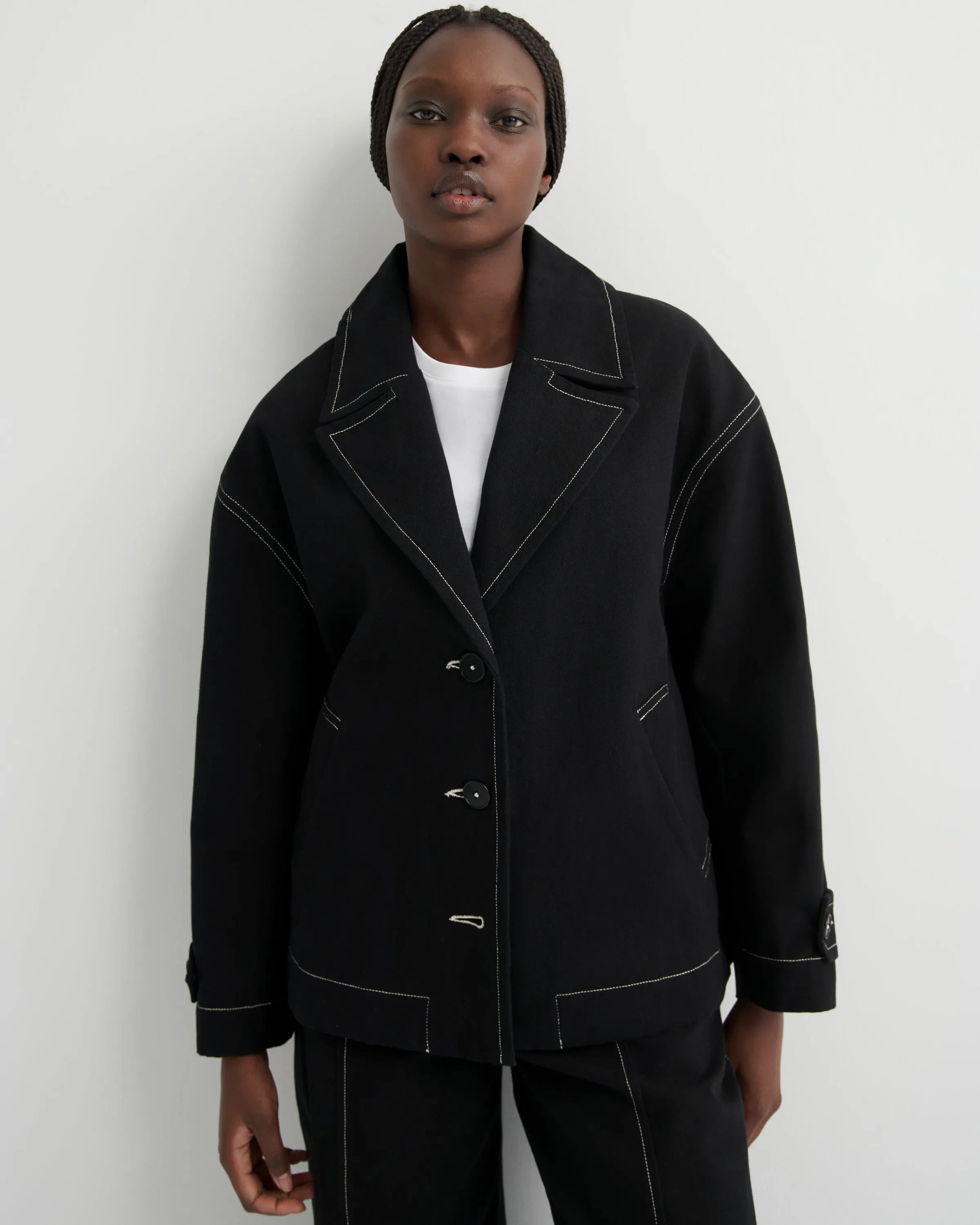 Mural Jacket sold by Kowtow