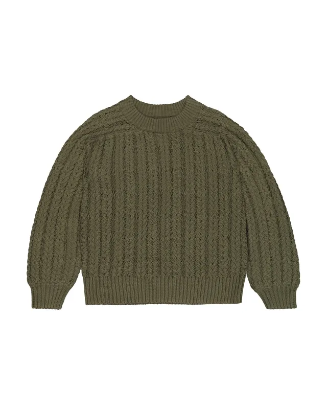 Column Sweater made by Kowtow