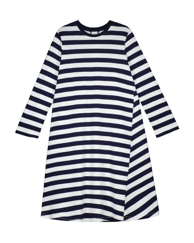 Long Sleeve A-Line Dress made by Kowtow