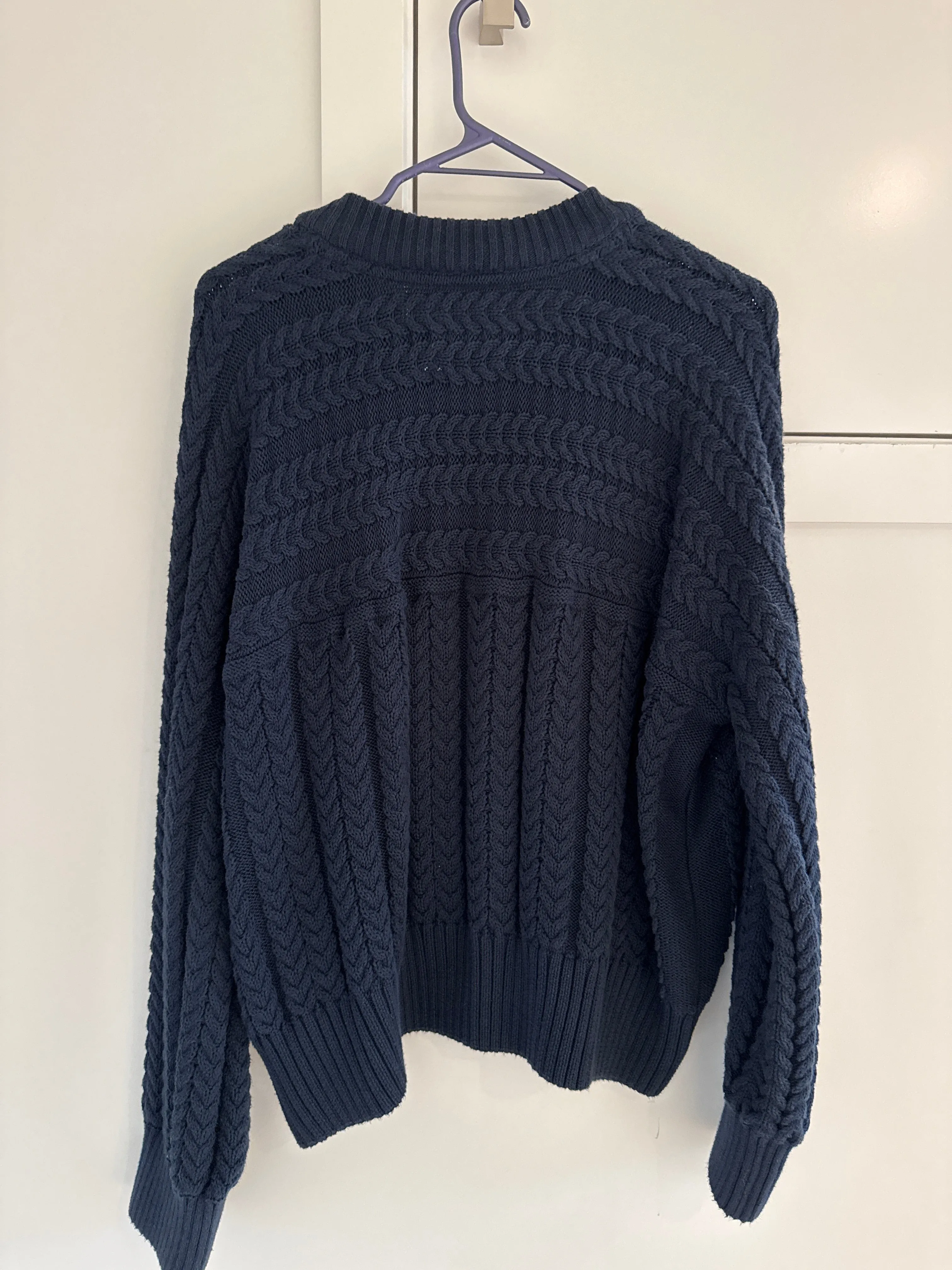Cable Sweater sold by Kowtow product image thumbnail 3