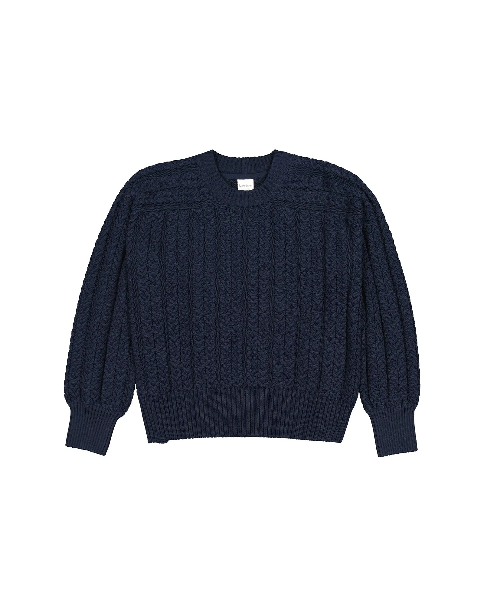 Cable Sweater sold by Kowtow