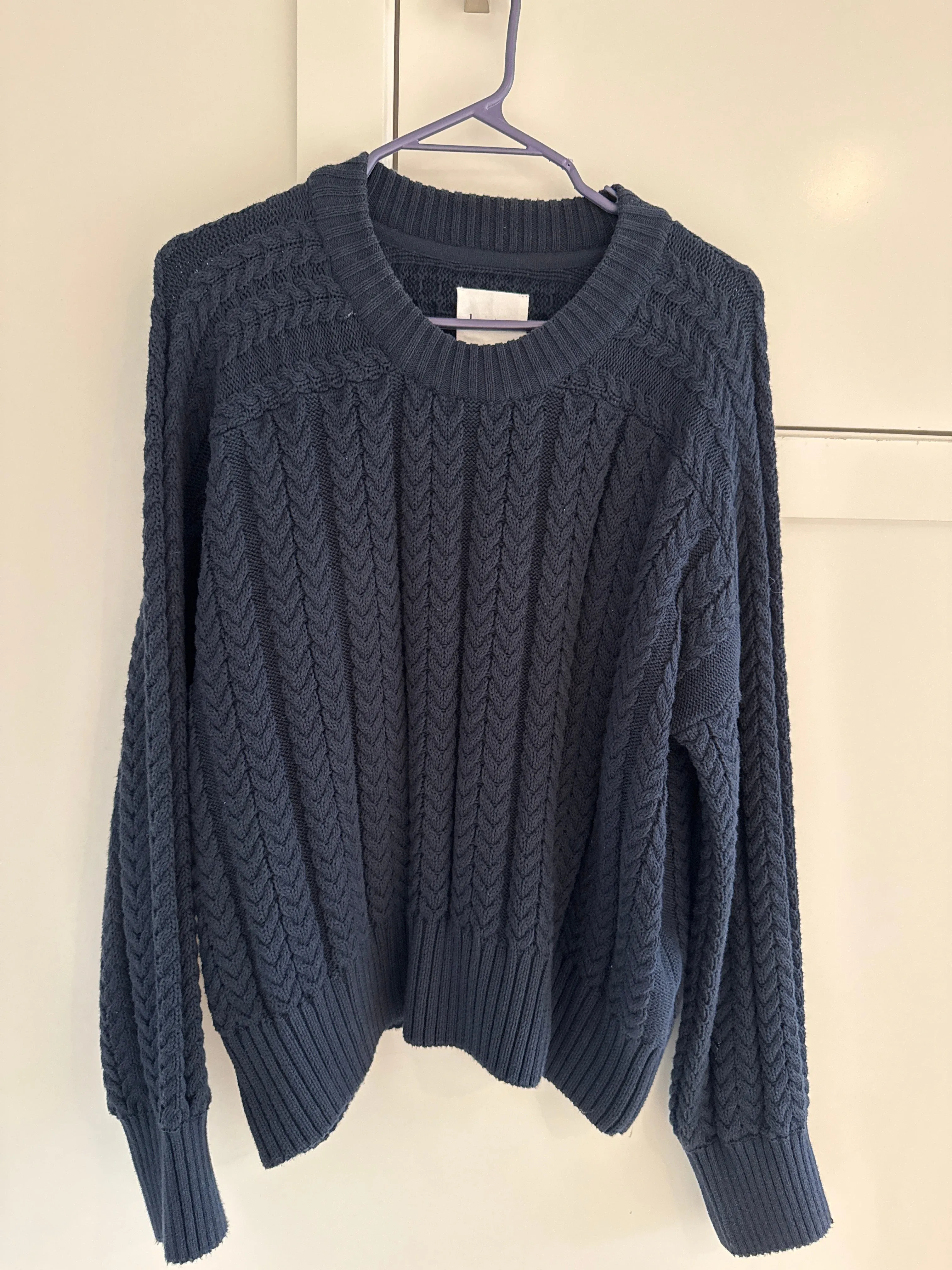 Cable Sweater sold by Kowtow product image thumbnail 2