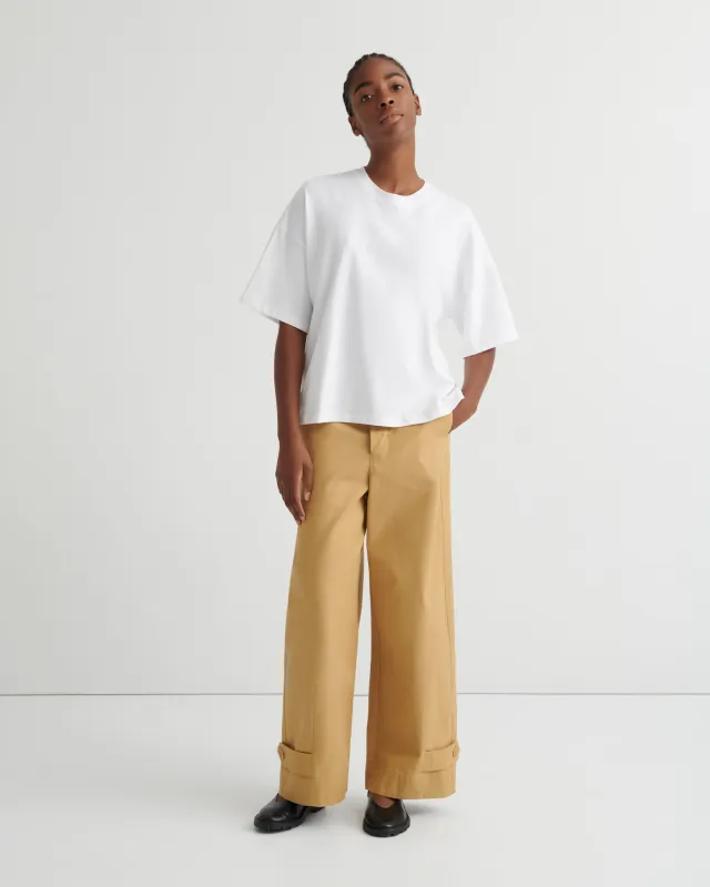 Oversized Boxy Tee made by Kowtow