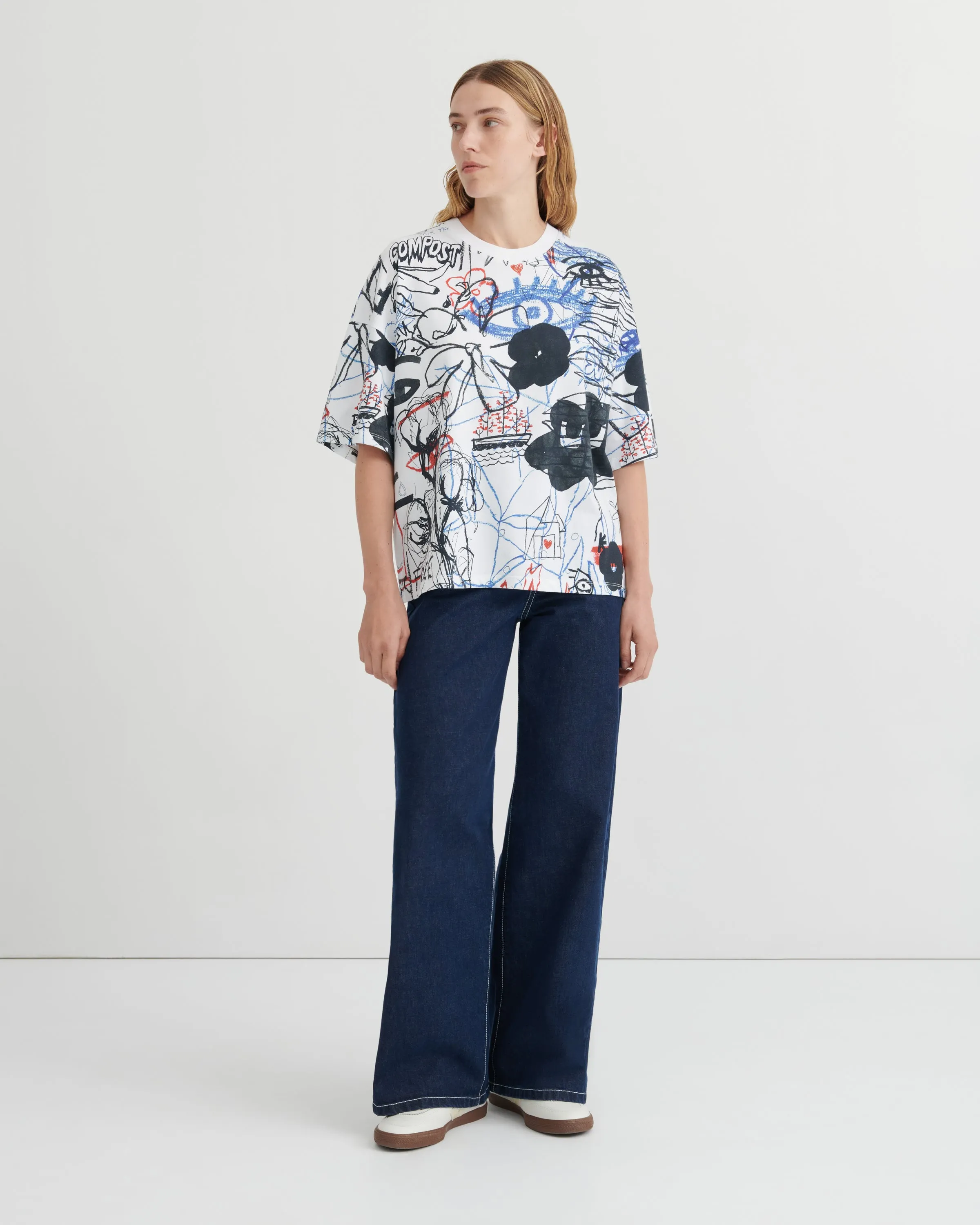 Oversized Boxy Tee sold by Kowtow product image thumbnail 5