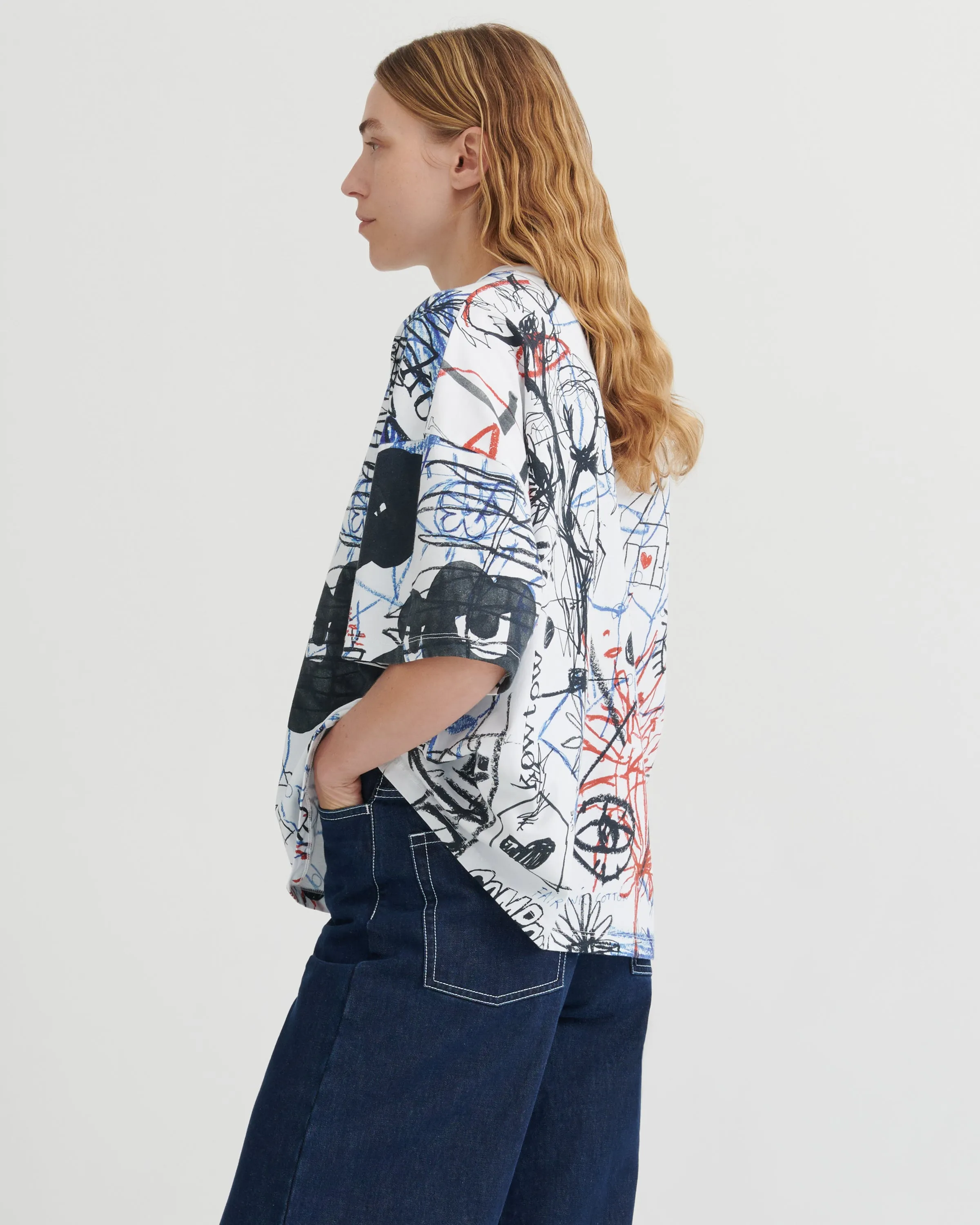 Oversized Boxy Tee sold by Kowtow product image thumbnail 3