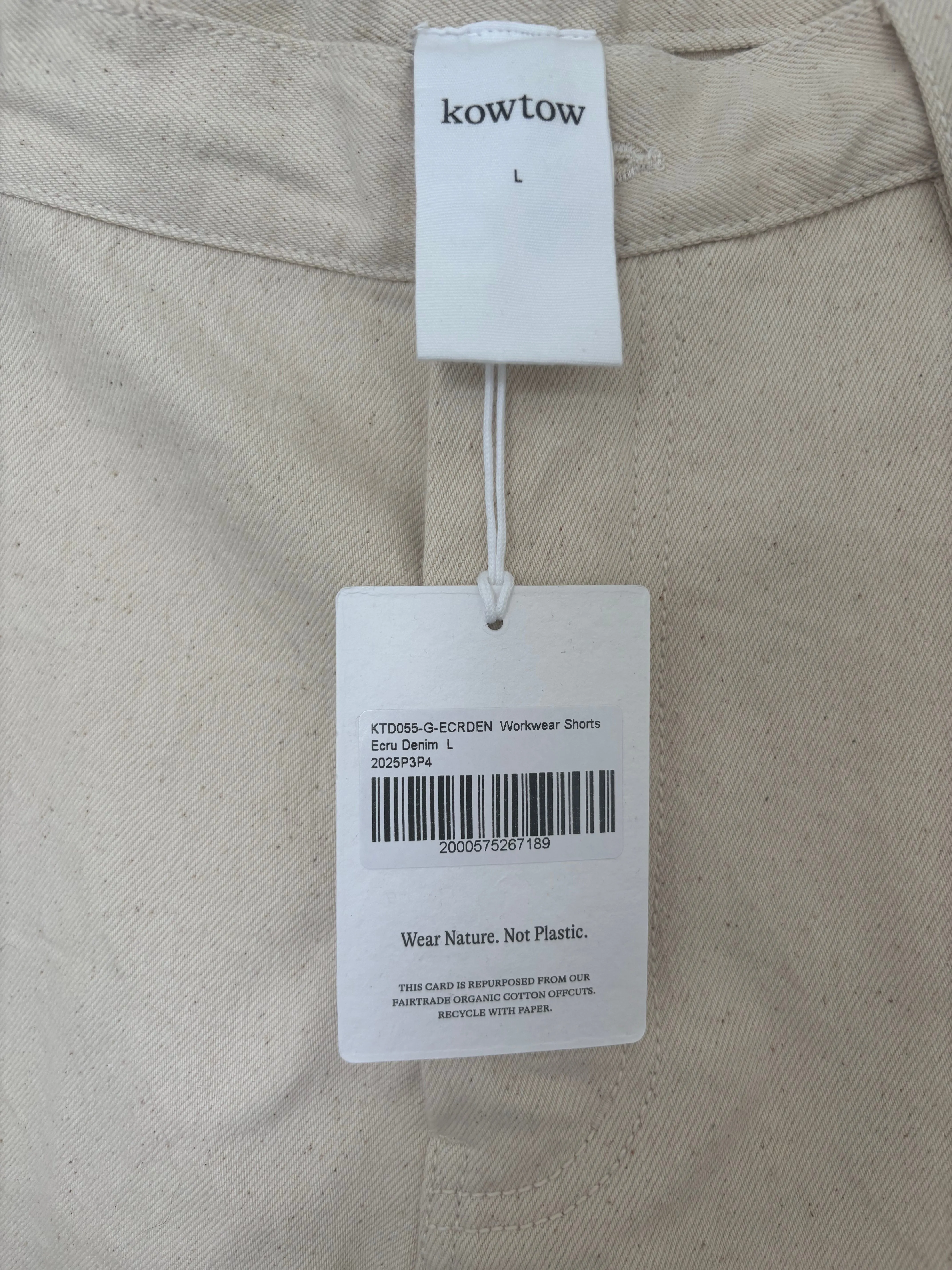 Workwear Shorts sold by Kowtow product image thumbnail 4