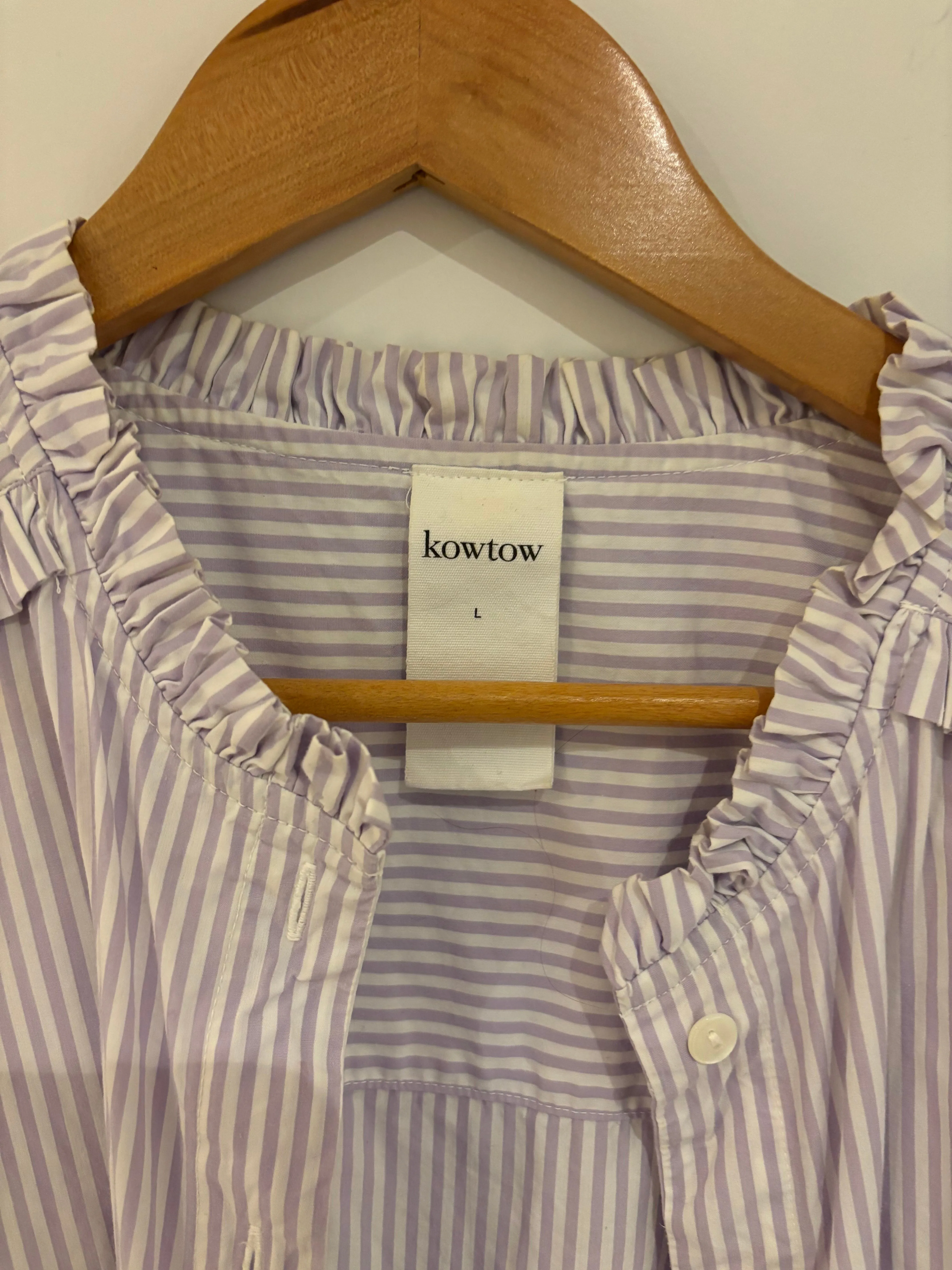 Short Sleeve Lucie Shirt sold by Kowtow product image thumbnail 4