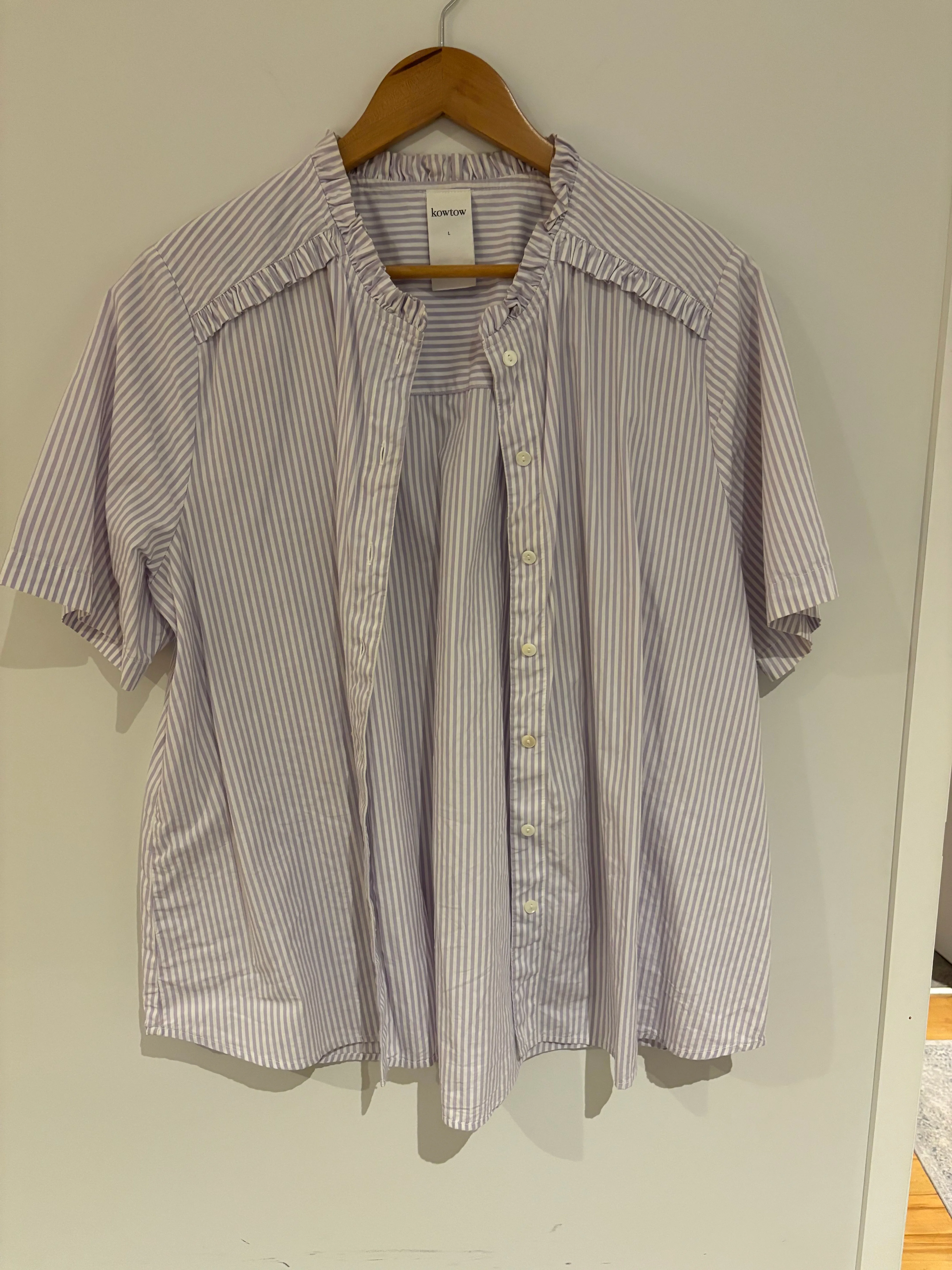 Short Sleeve Lucie Shirt sold by Kowtow product image thumbnail 2