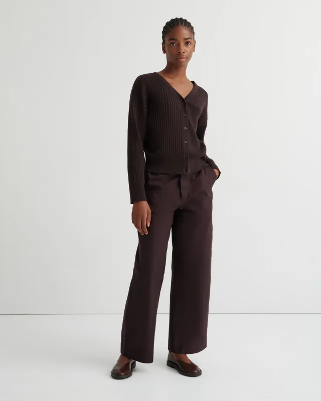 Field Cardigan made by Kowtow