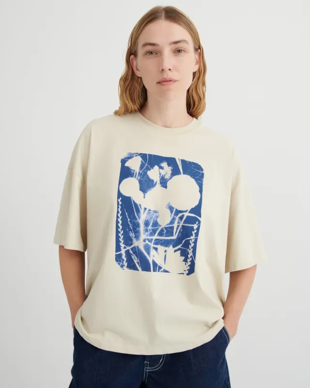 Cyanotype Tee made by Kowtow
