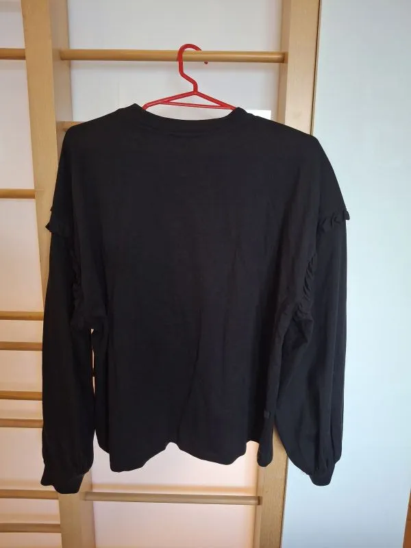 Frill Long Sleeve Top sold by Kowtow product image thumbnail 3