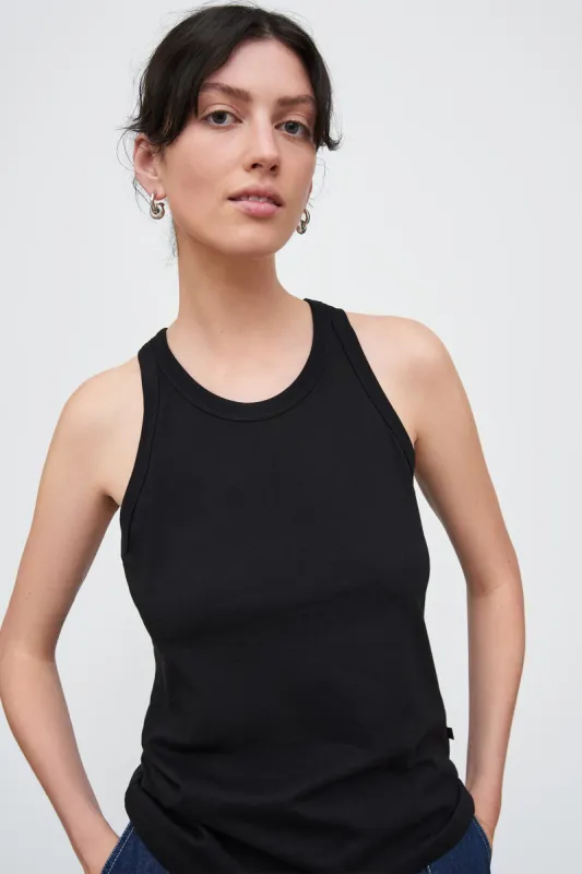 Racer Back Singlet sold by Kowtow