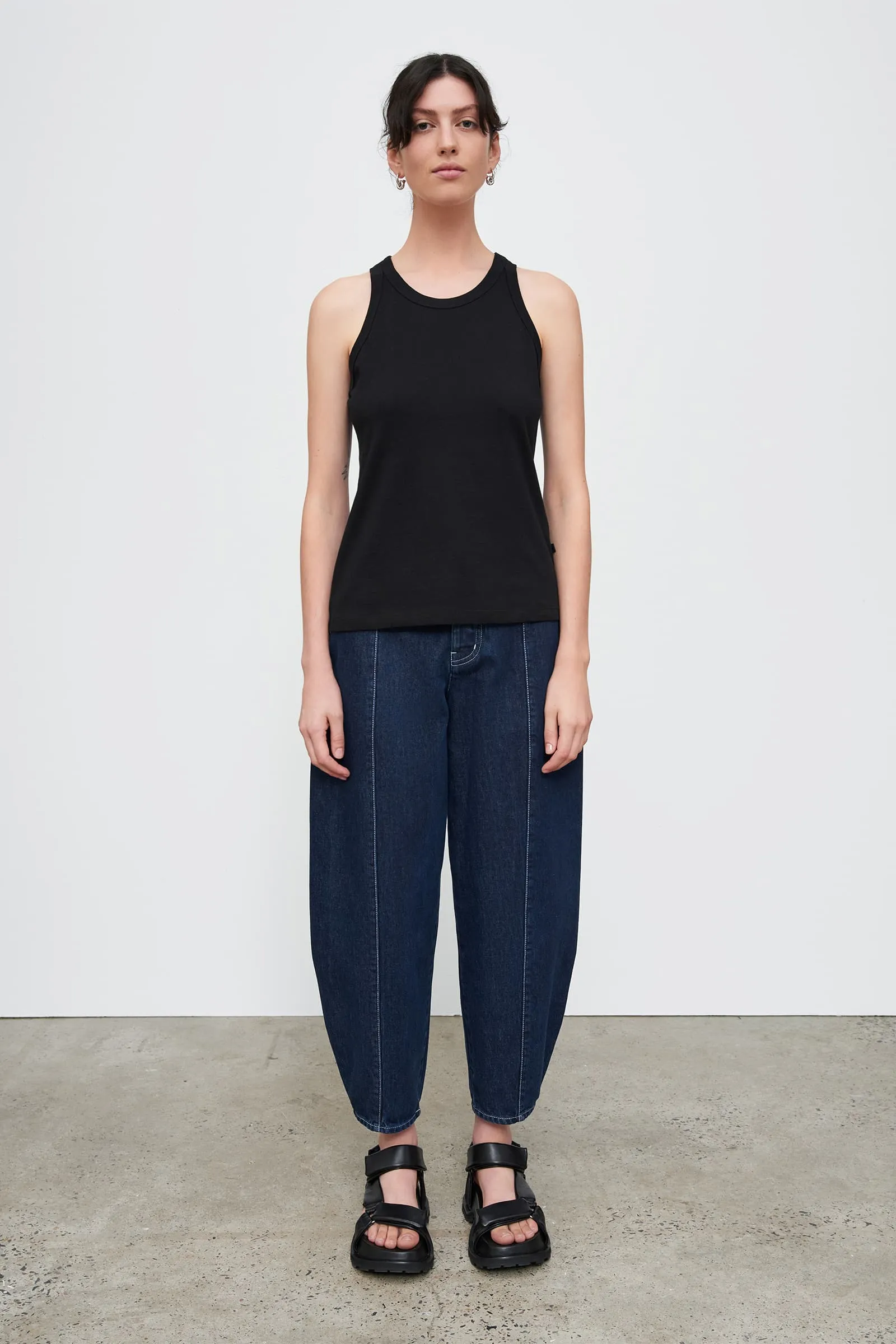 Racer Back Singlet sold by Kowtow product image thumbnail 4