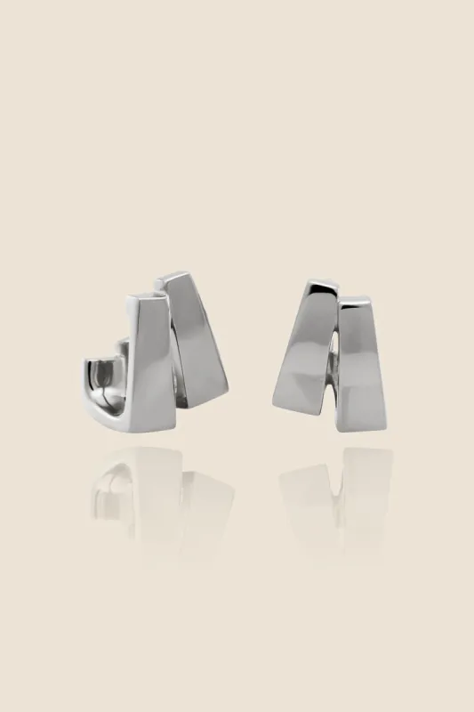 Scala Double Hoops (Pair) sold by Kowtow
