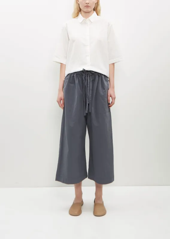 Denmark Cotton Short Pant — Graphite sold by La Garconne