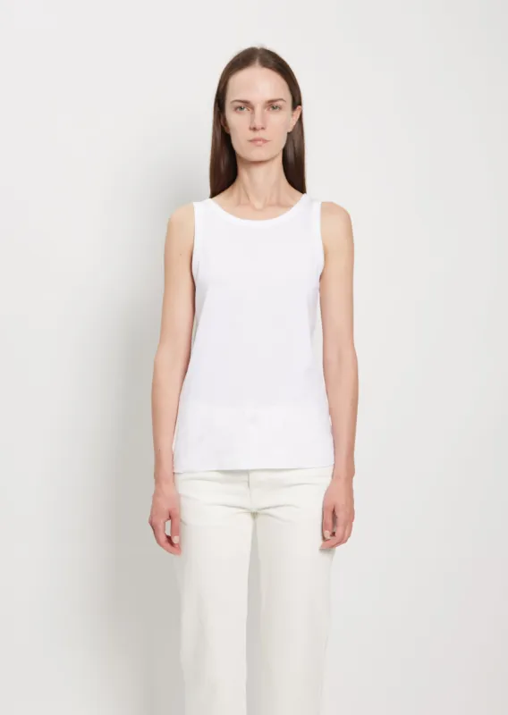 Frankie Top - White sold by La Garconne