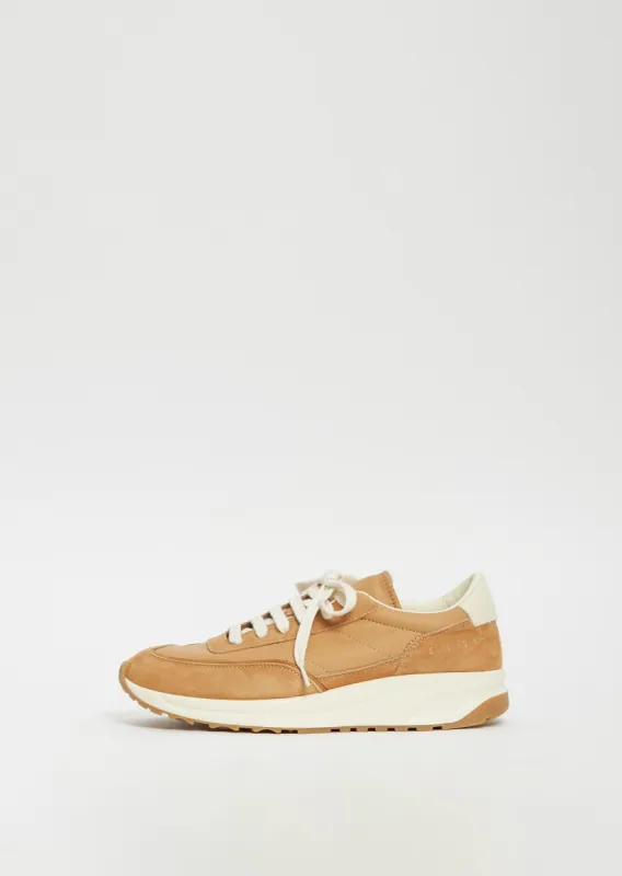 Track 80 Suede & Nappa — Tan sold by La Garconne