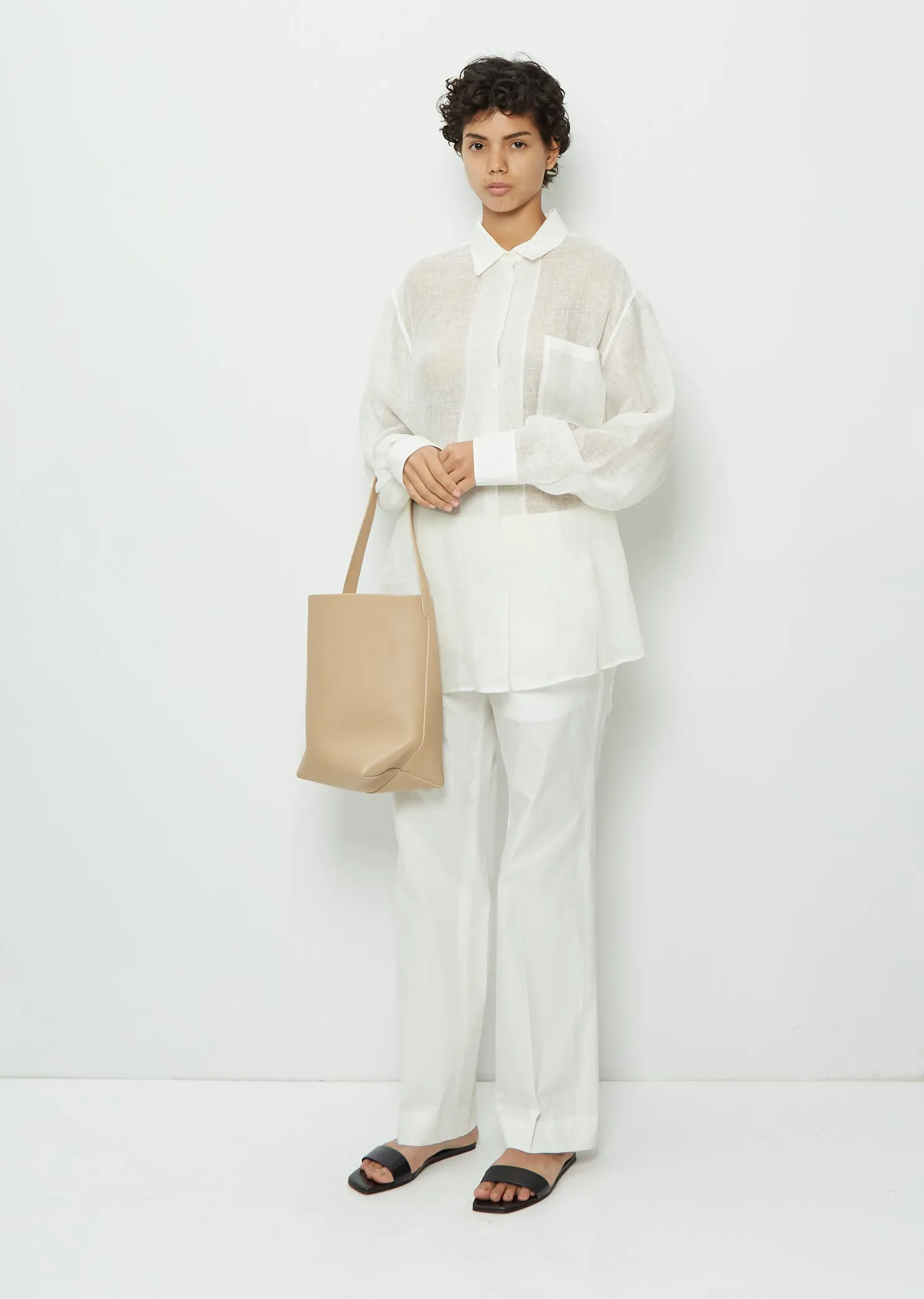 Medium N/S Park Tote — Beige sold by La Garconne product image thumbnail 4