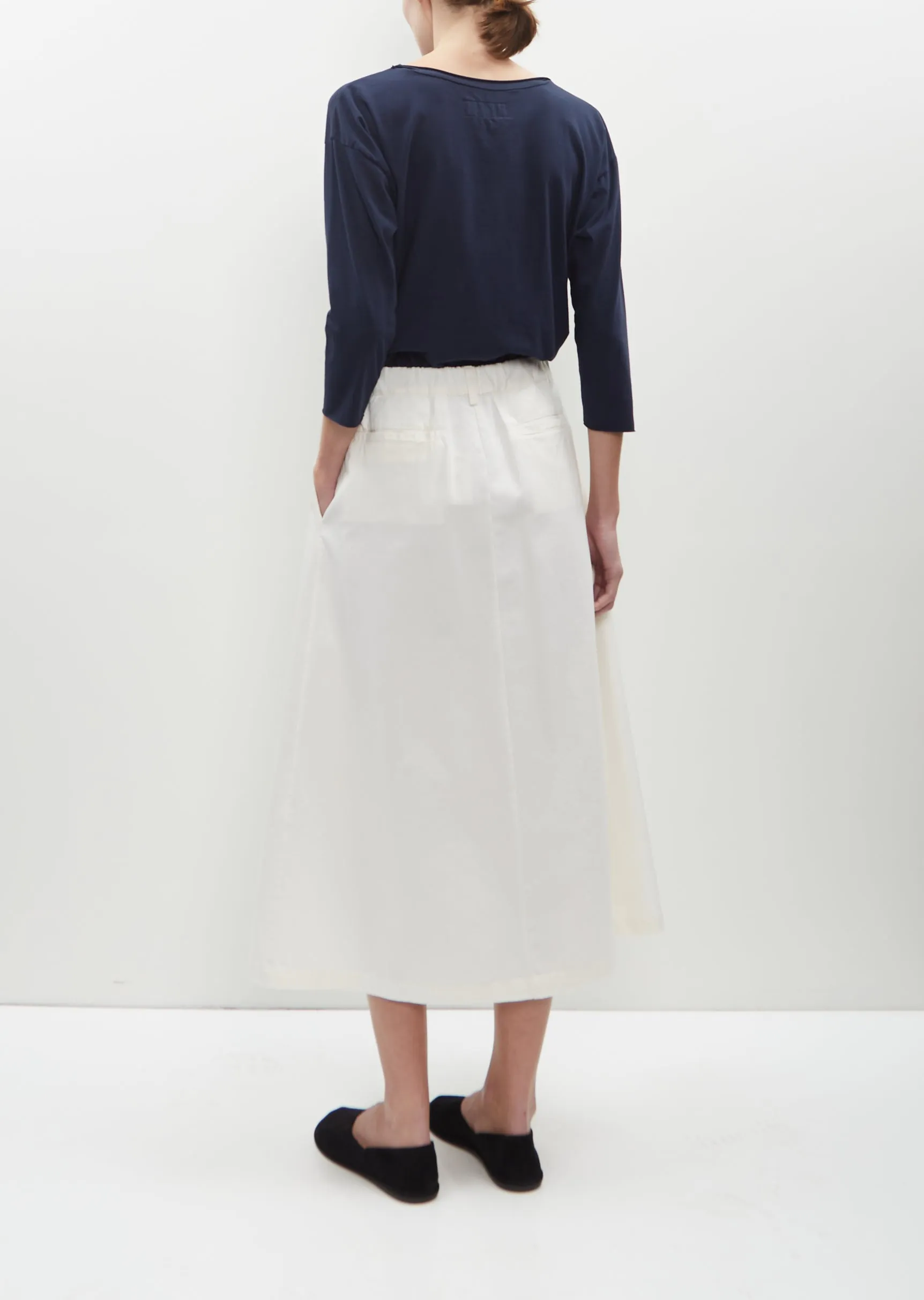 John Cotton Drill Skirt sold by La Garconne product image thumbnail 3