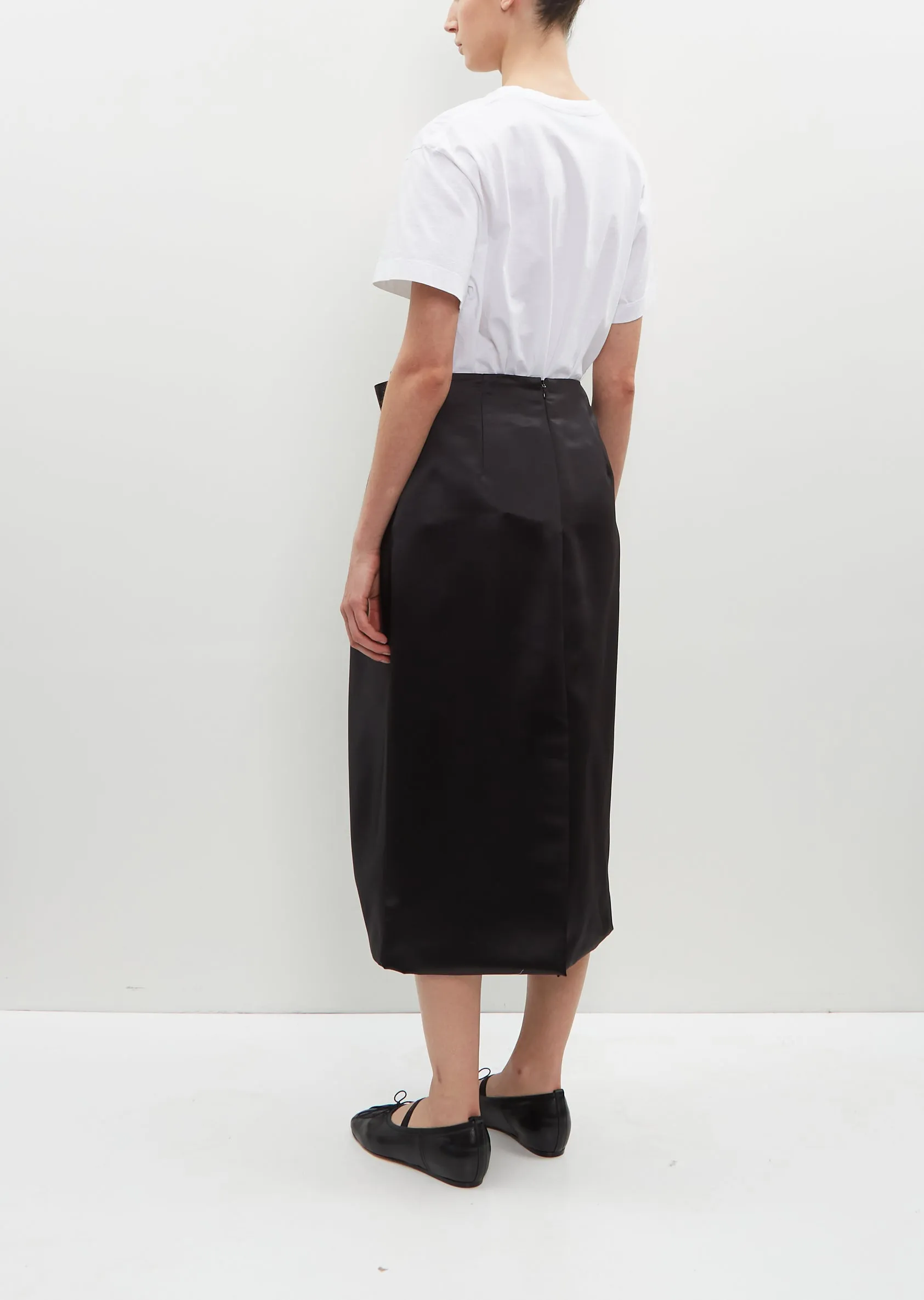 Pleated Waist Pencil Skirt sold by La Garconne product image thumbnail 3