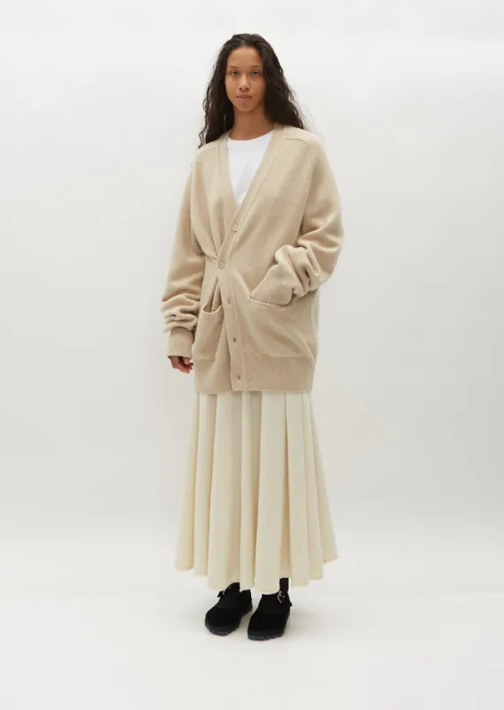 n°244 Papilli Cardigan — Latte sold by La Garconne