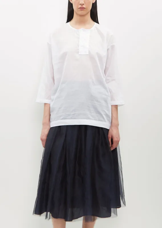 Big Henley Neck Shirt sold by La Garconne