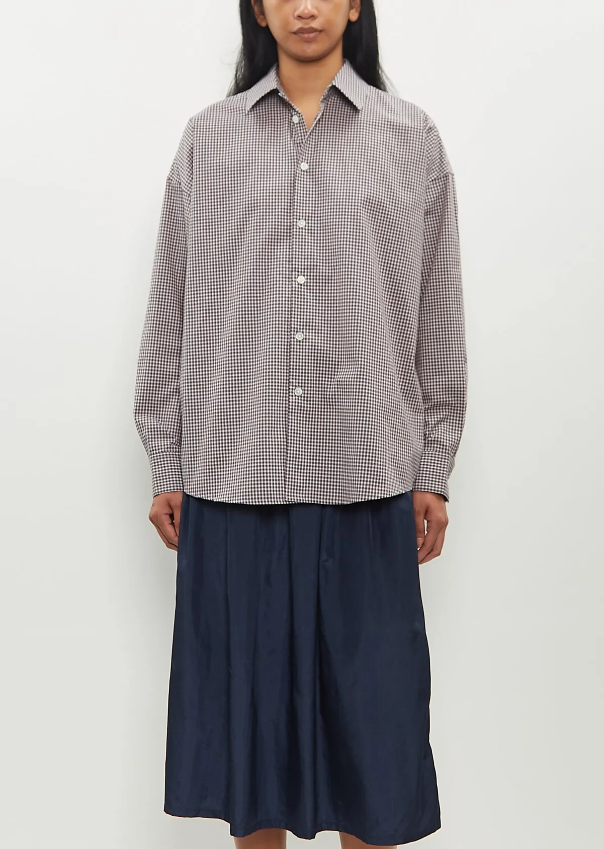 Clean Uniform Shirt — Heirloom Check sold by La Garconne