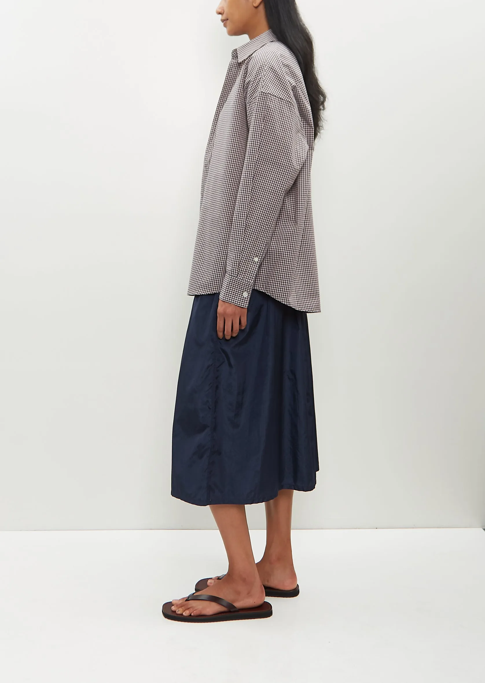 Clean Uniform Shirt — Heirloom Check sold by La Garconne product image thumbnail 2