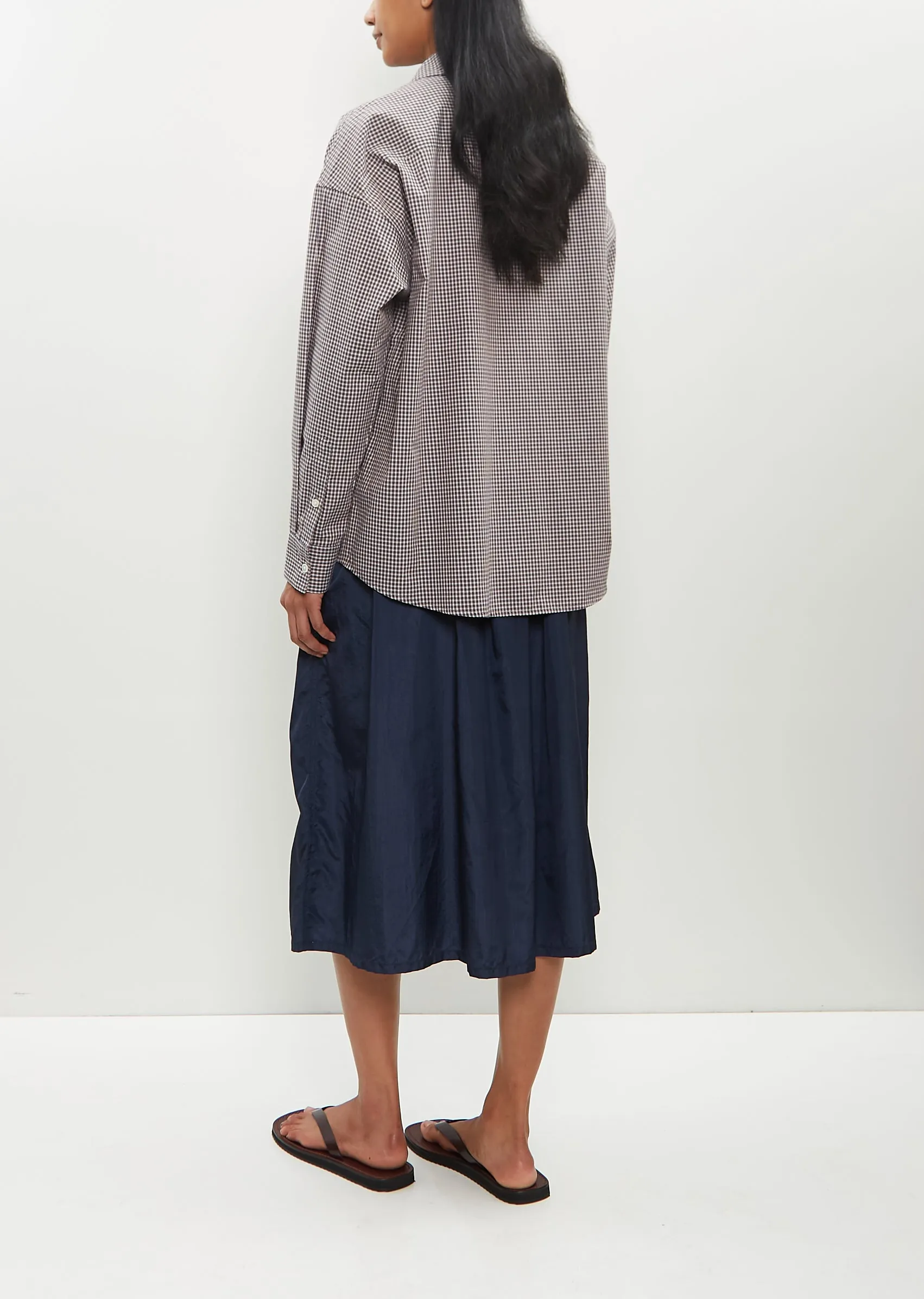 Clean Uniform Shirt — Heirloom Check sold by La Garconne product image thumbnail 3