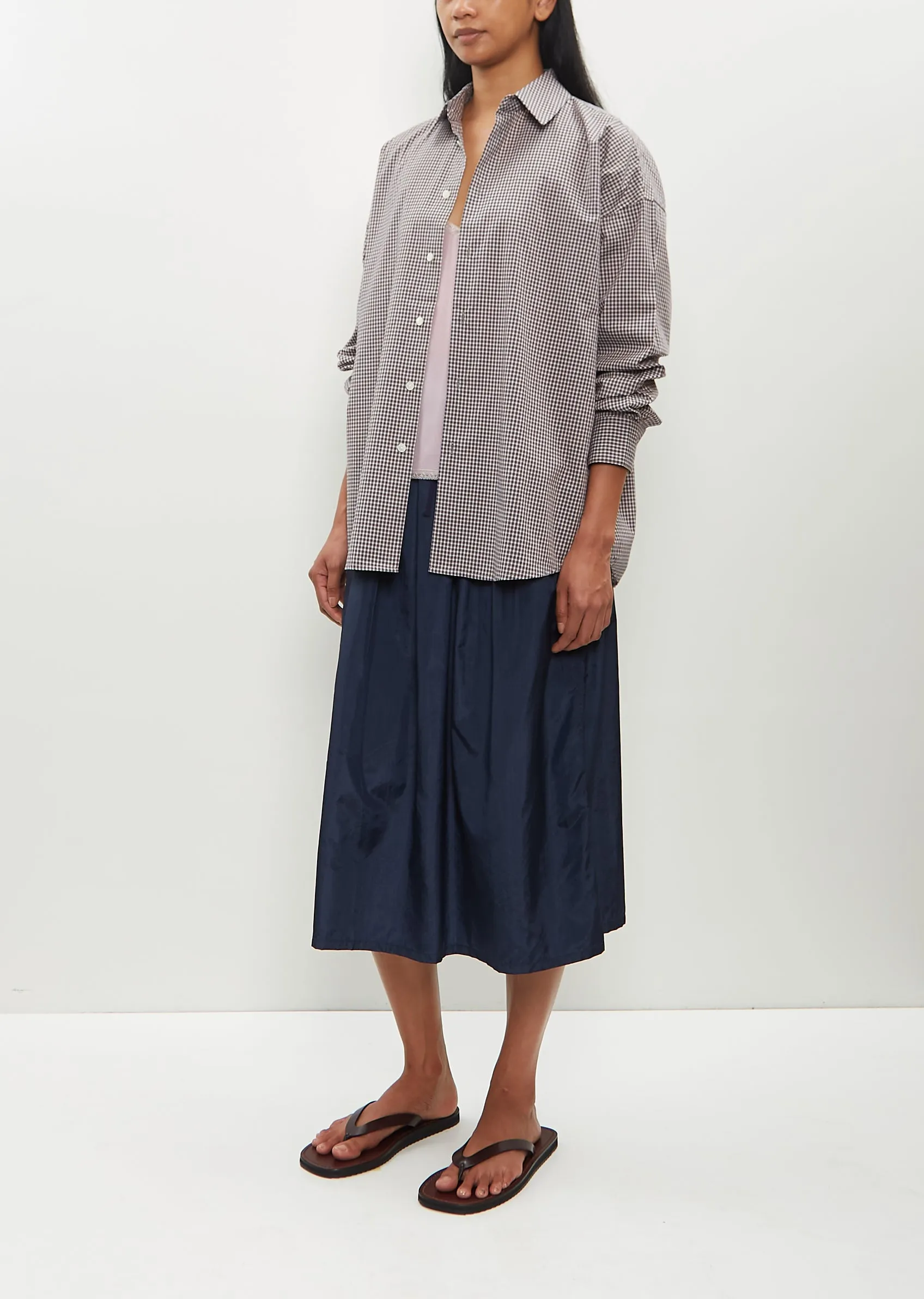 Clean Uniform Shirt — Heirloom Check sold by La Garconne product image thumbnail 5