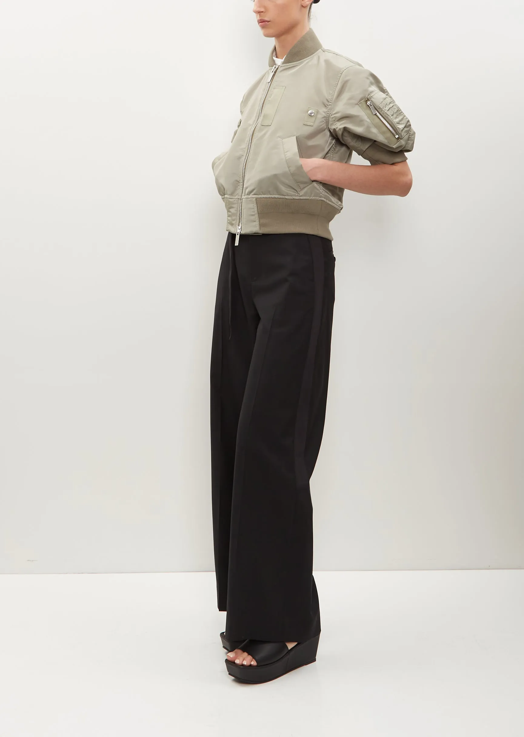 Nylon Twill Blouson sold by La Garconne product image thumbnail 4