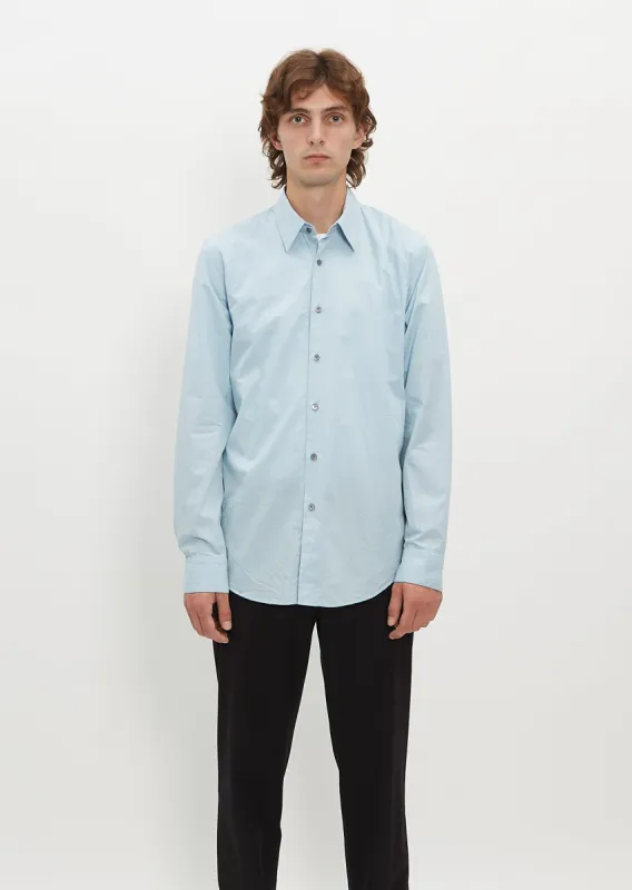 Curles M.W. Shirt — Light Blue sold by La Garconne