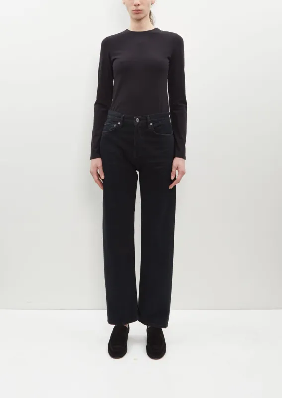 90's Pinch Waist — Crushed Marble Balck sold by La Garconne