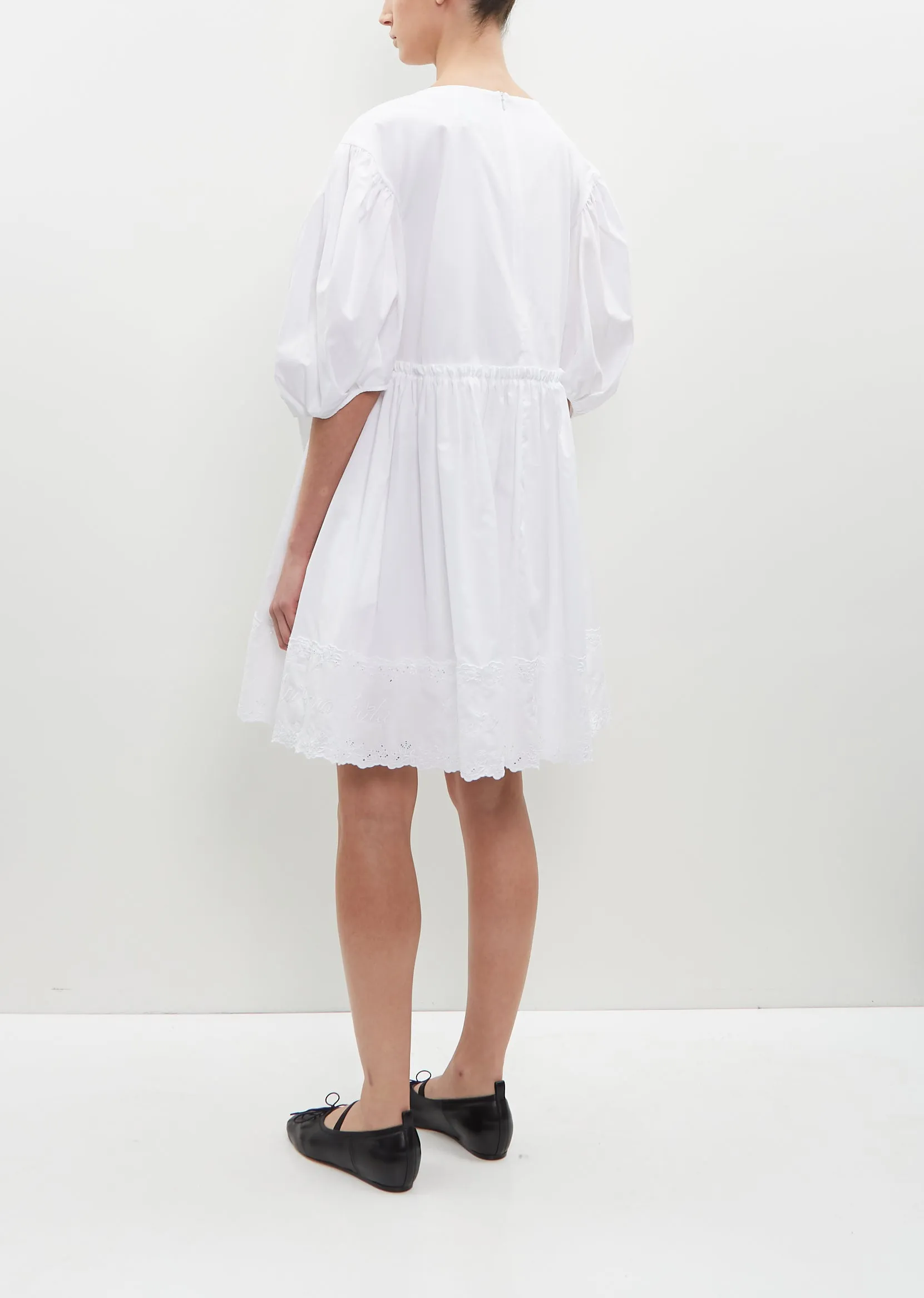 Front Bow Cotton Smock Dress sold by La Garconne product image thumbnail 3