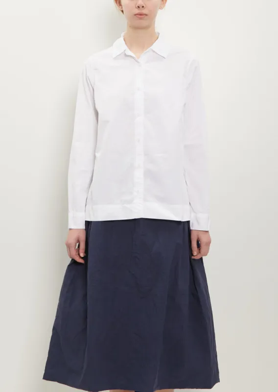 Chloe Light Cotton Shirt — Off White sold by La Garconne