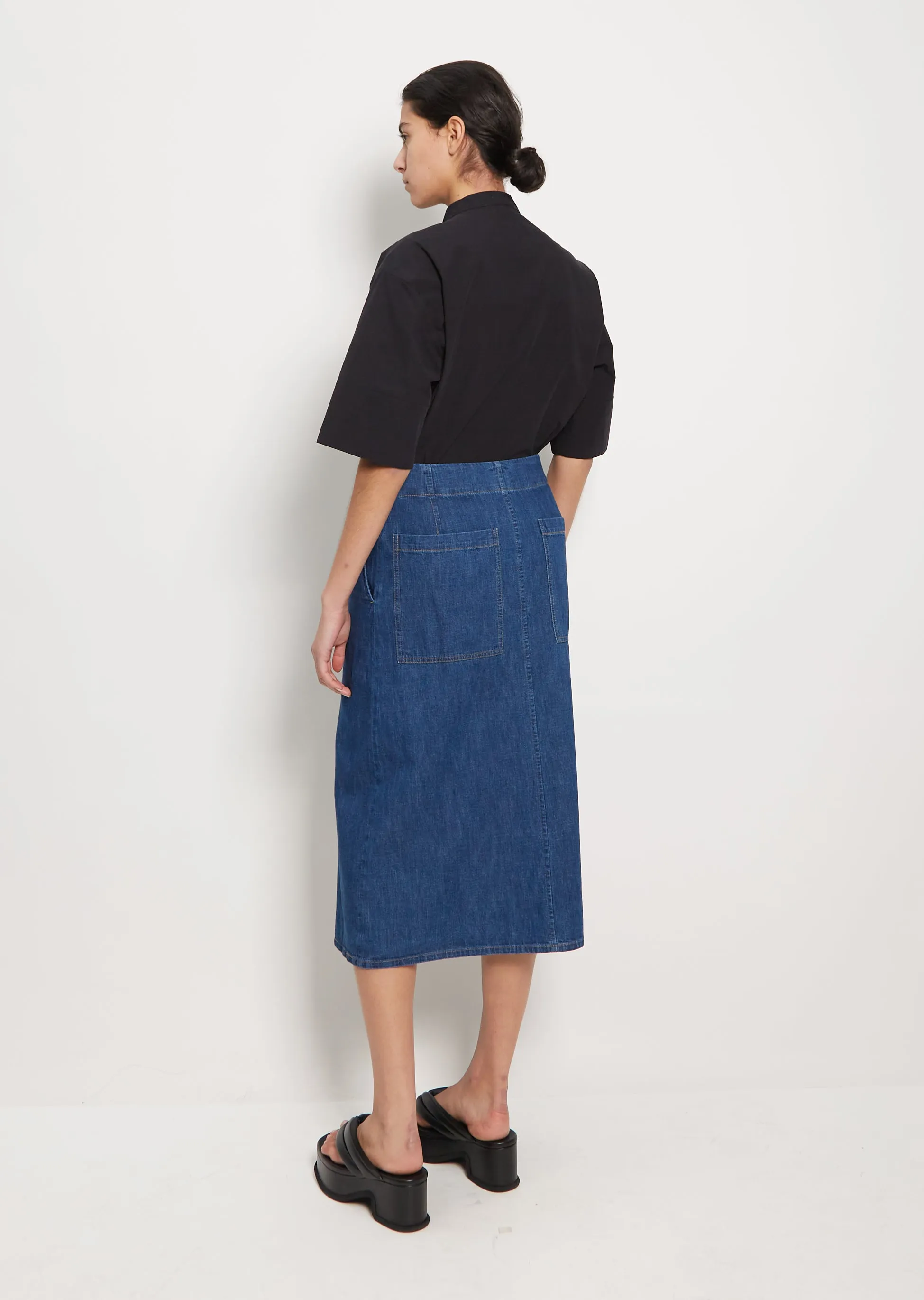 Preto Denim Skirt sold by La Garconne product image thumbnail 3